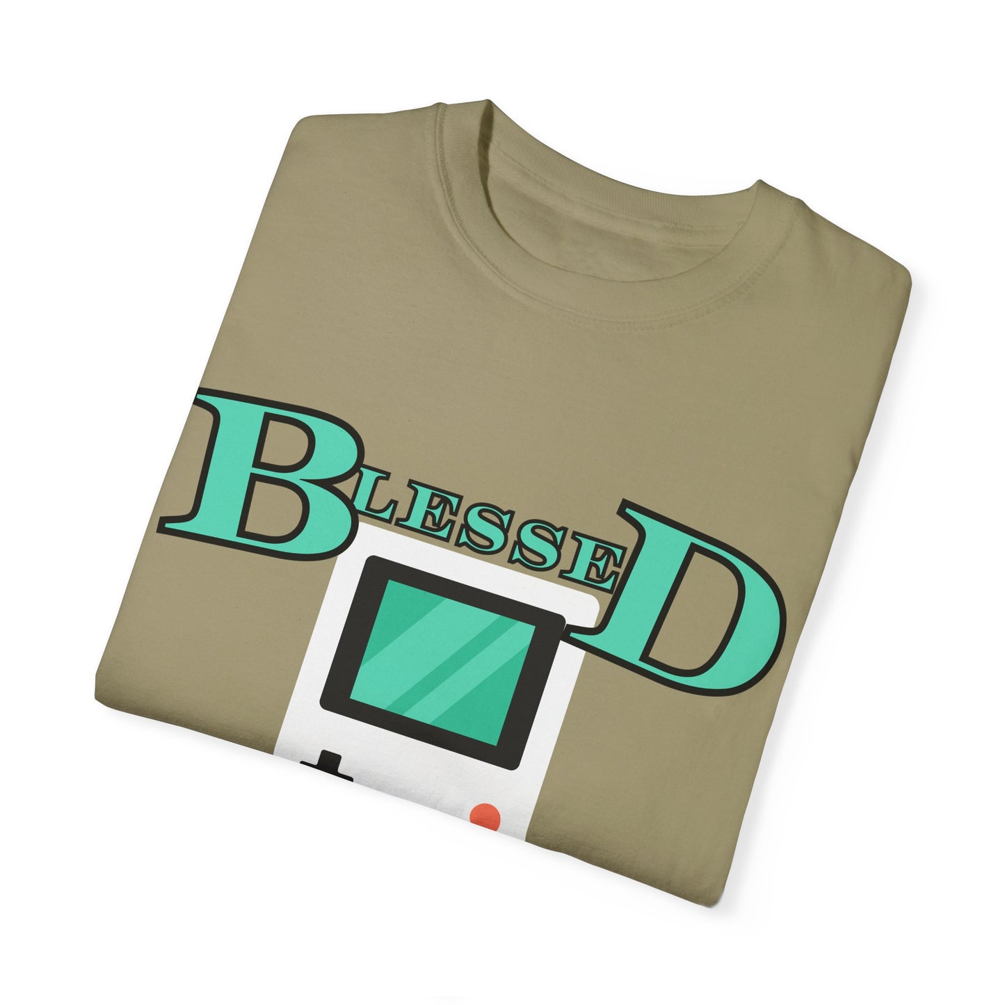 Blessed New Level Gameboy T-Shirt | Comfort Colors 1717 – Christian Graphic Tee