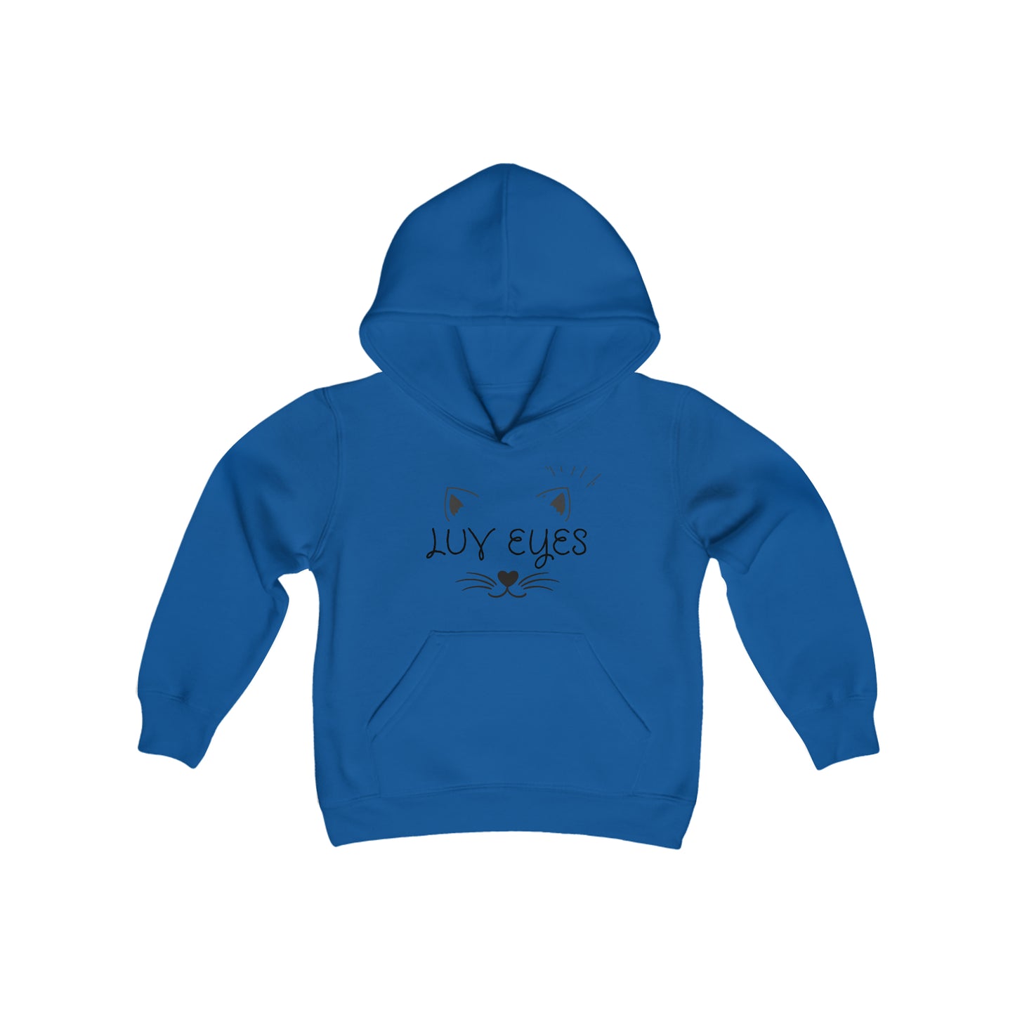 Luv Eyes Youth Heavy Blend Hooded Sweatshirt
