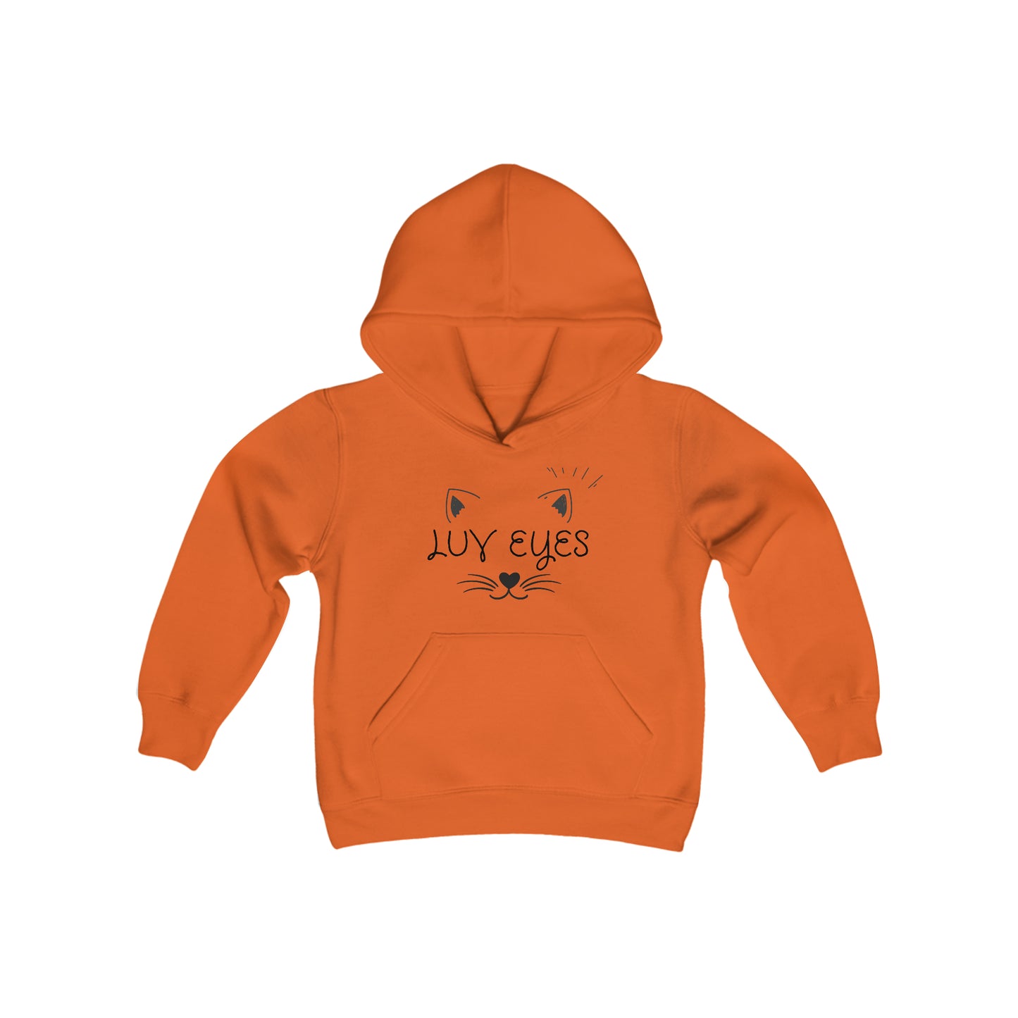 Luv Eyes Youth Heavy Blend Hooded Sweatshirt