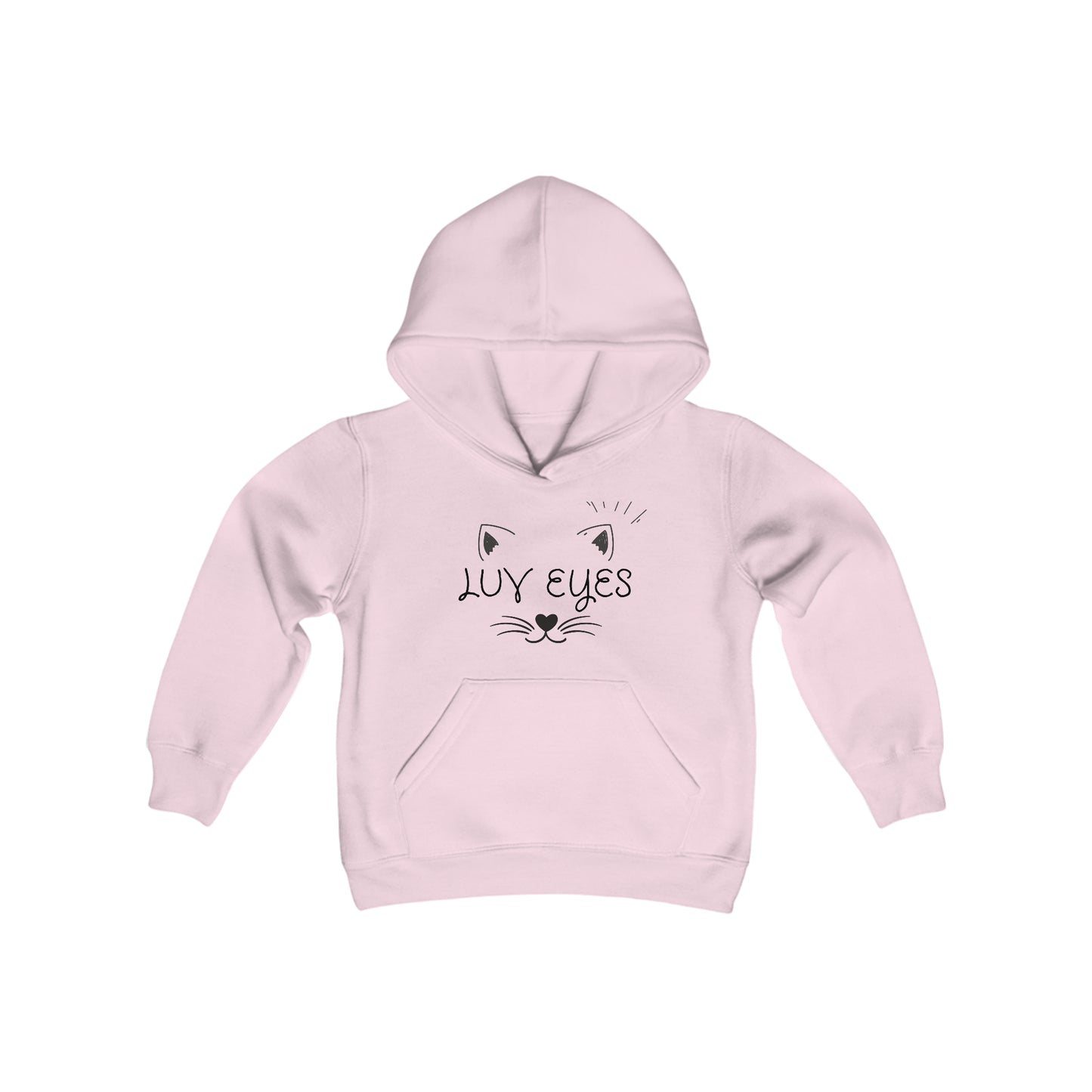 Luv Eyes Youth Heavy Blend Hooded Sweatshirt
