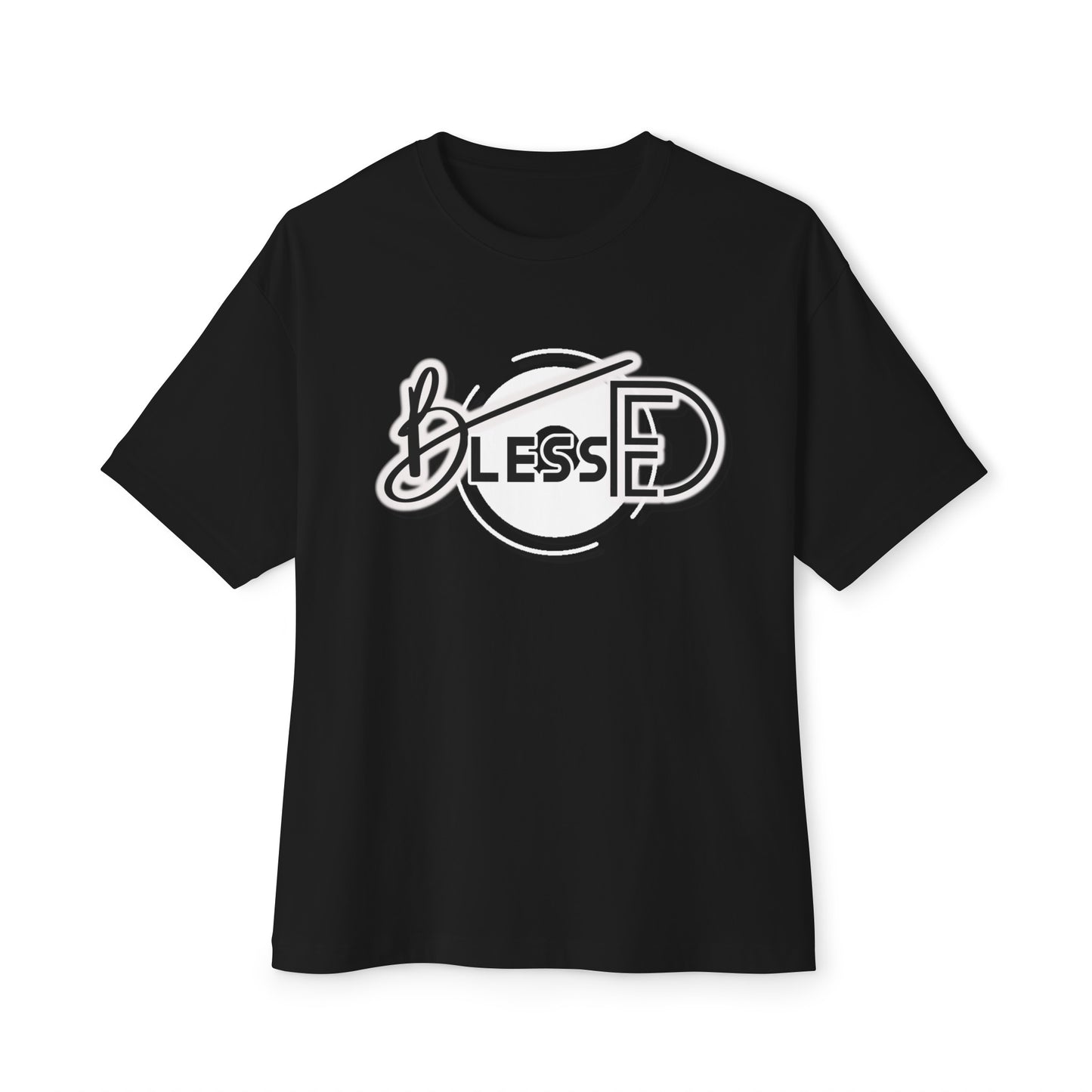 Unique Blessed Design Unisex Boxy Tee