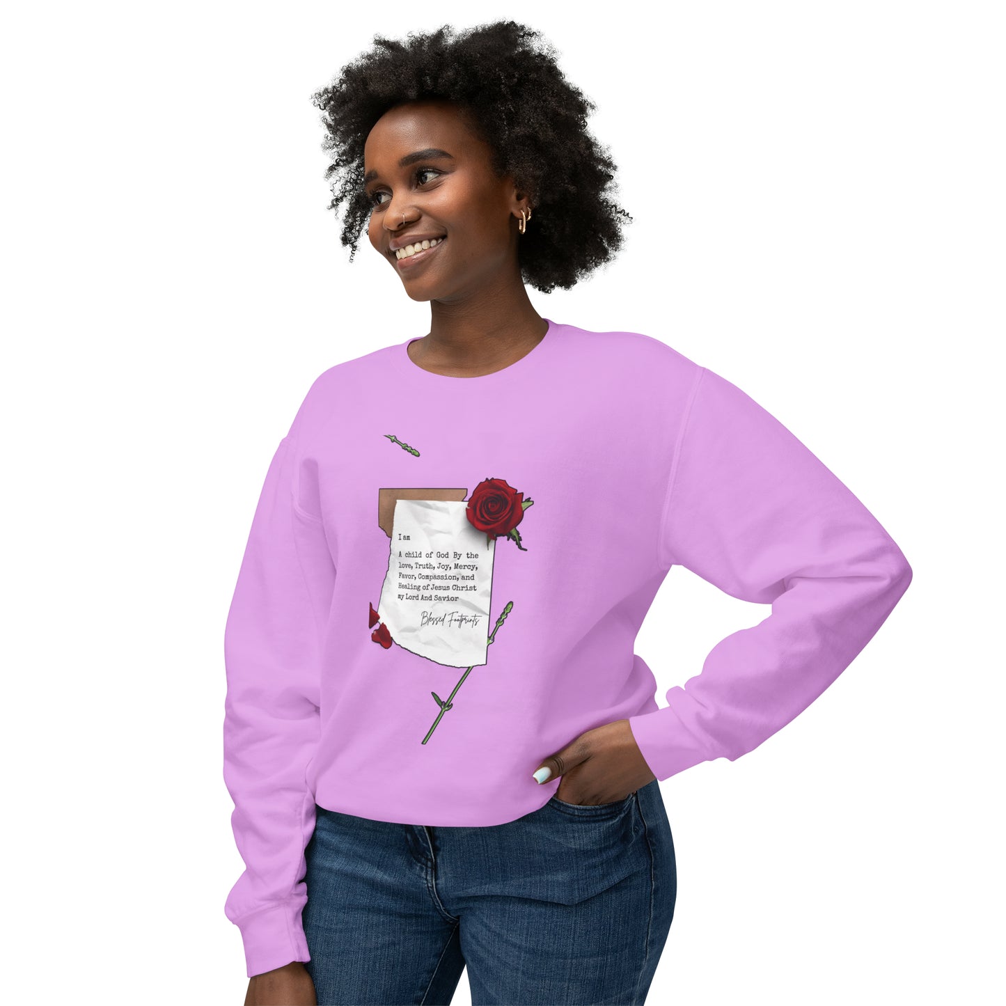 BlessedFootprints Unisex Sweater