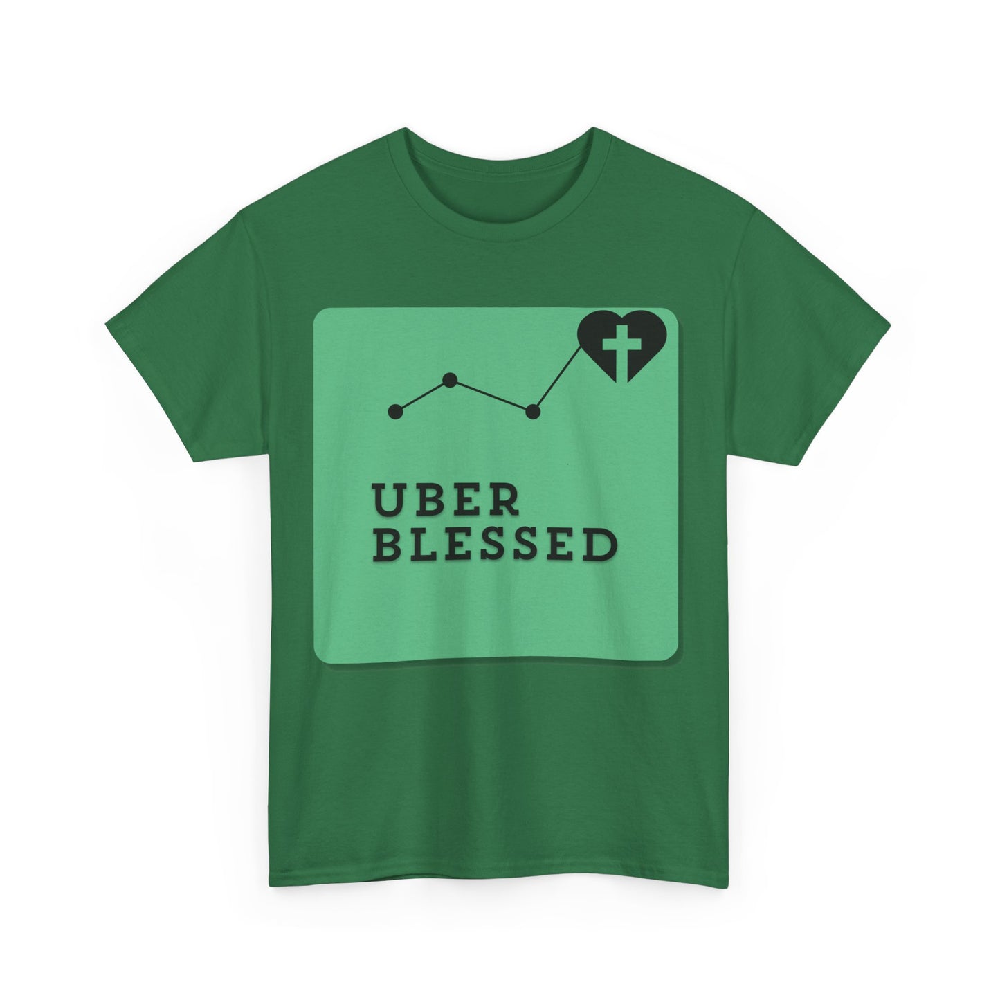 Uber Blessed Unisex Heavy Cotton Tee