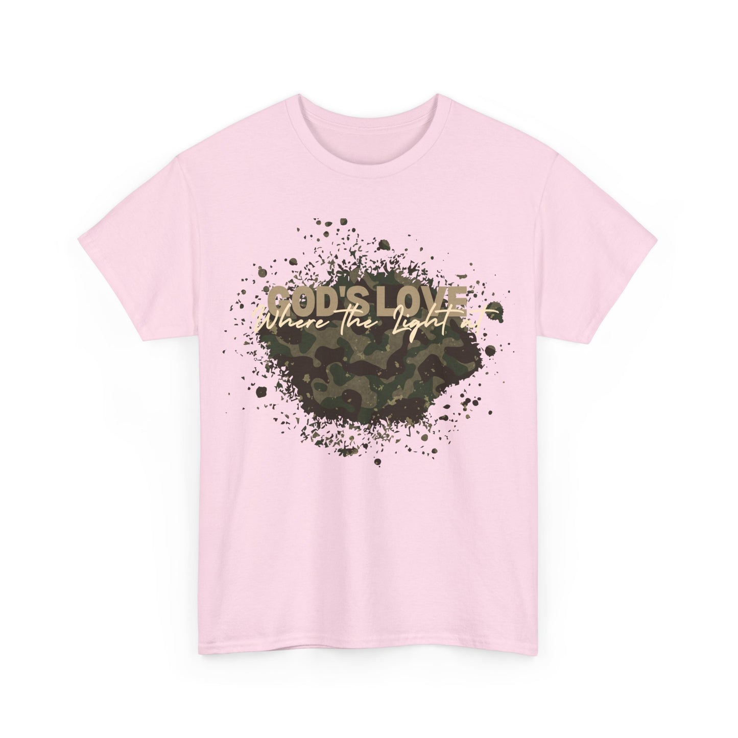 "Where the Light At" Unisex Heavy Tee