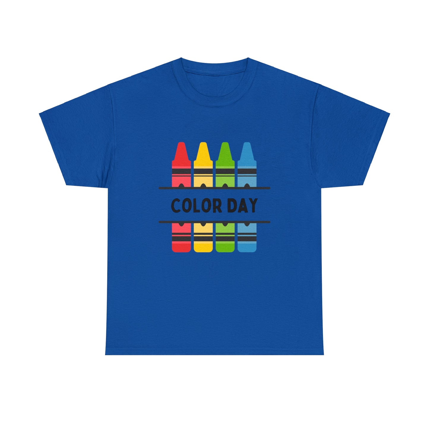 Color Day Unisex Heavy Cotton Tee Inspire Learning and Fun for Teachers and Children