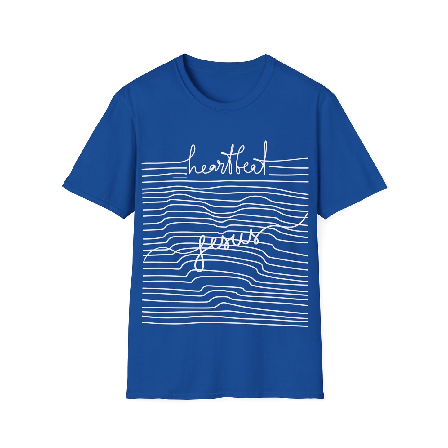 Jesus Heartbeat Unisex Softstyle T-Shirt