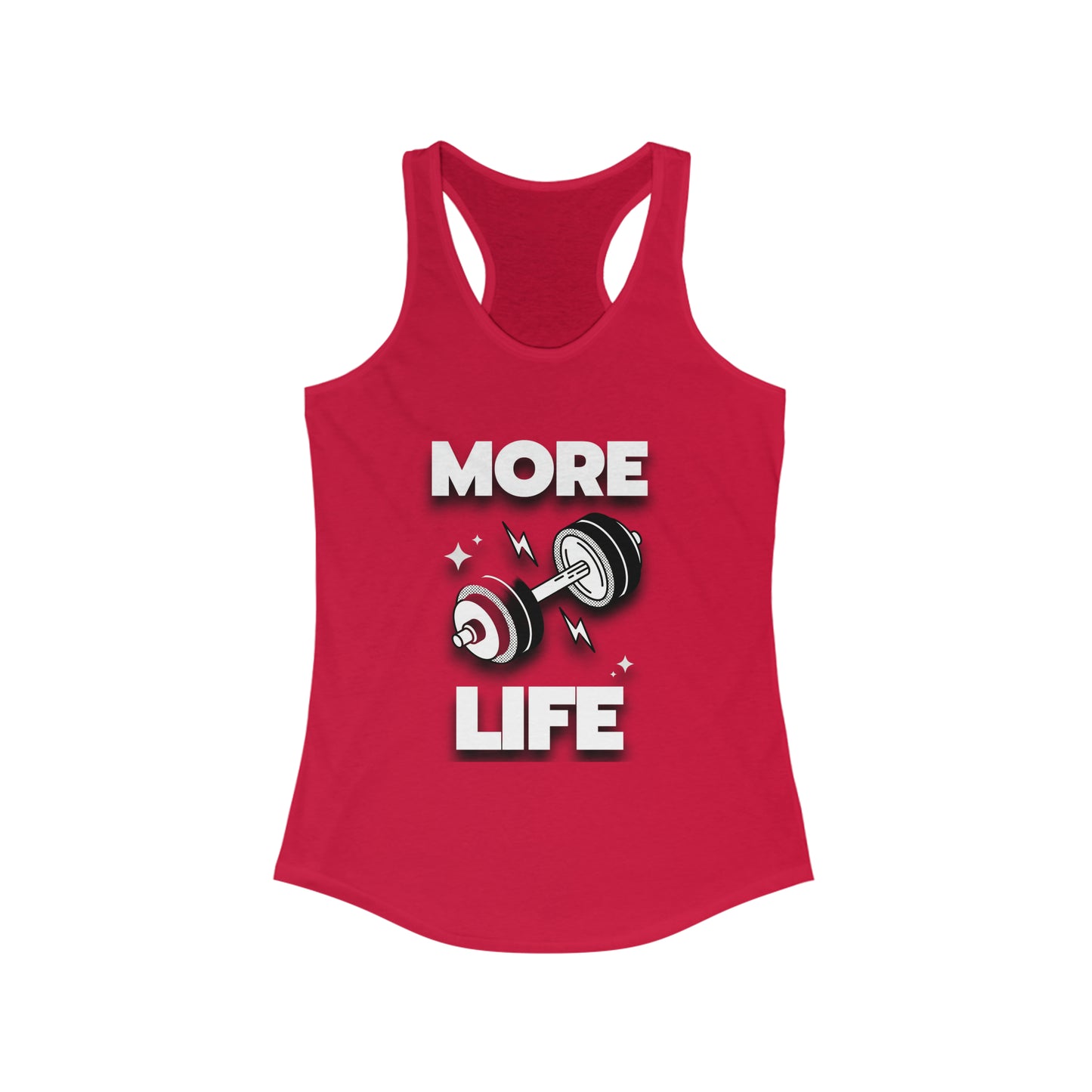 More Life Women's Ideal Racerback Tank
