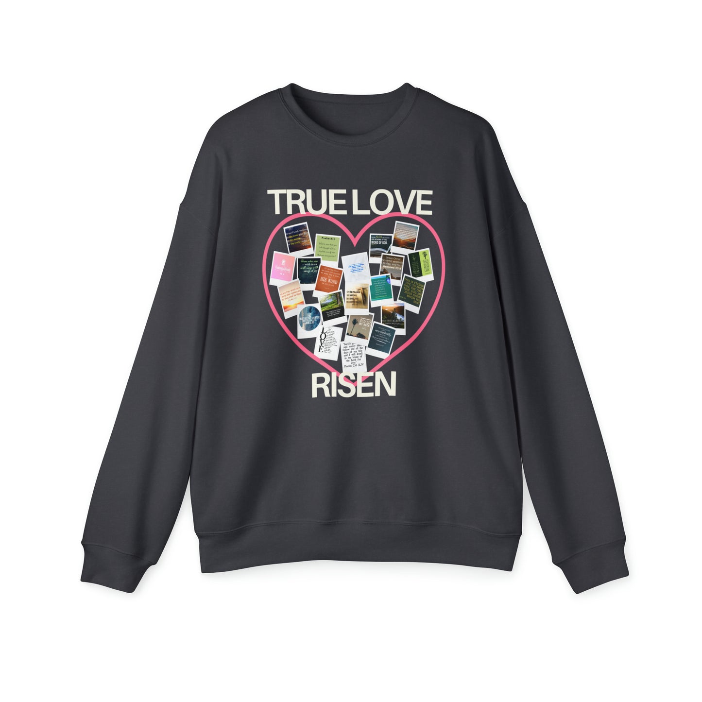 Unisex Drop Shoulder Sweatshirt - True Love Risen
