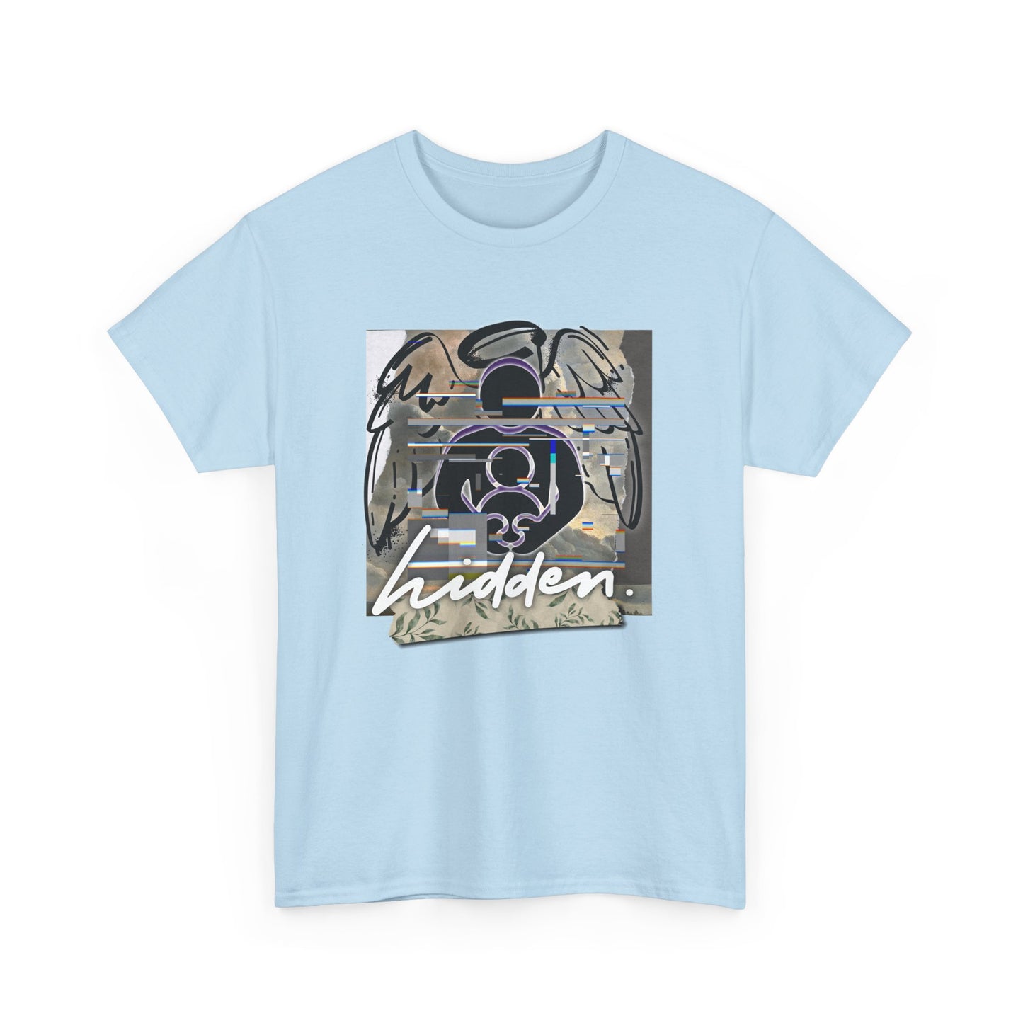 Hidden in Christ” Unisex Heavy Cotton TShirt –Faith-Based Christian Apparel with Unique Design