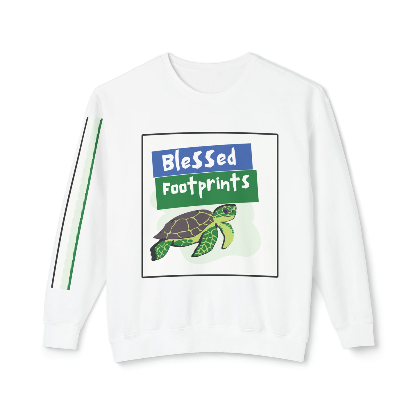 Unisex Lightweight Blessedfootprints Collection Sweatshirt Patience
