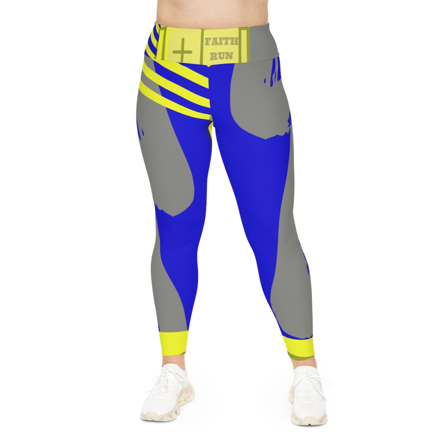 Faith Run Plus Size Leggings