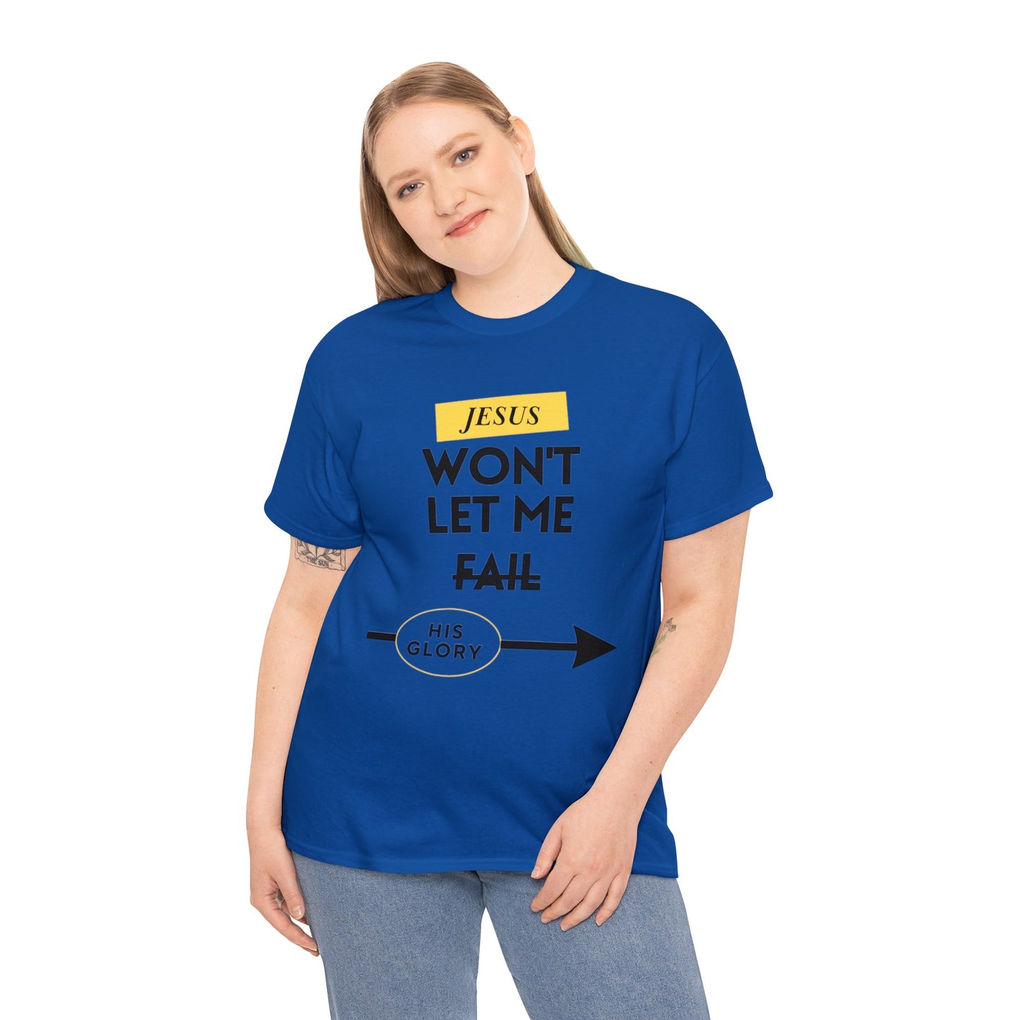 Jesus Won't Let Me Fail Short-Sleeve T-Shirt