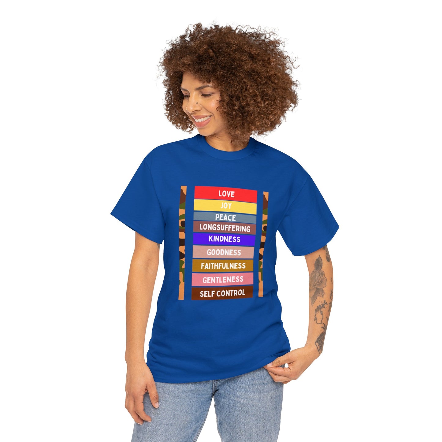 Fruits of The Holy Spirit Unisex Heavy Cotton Tee