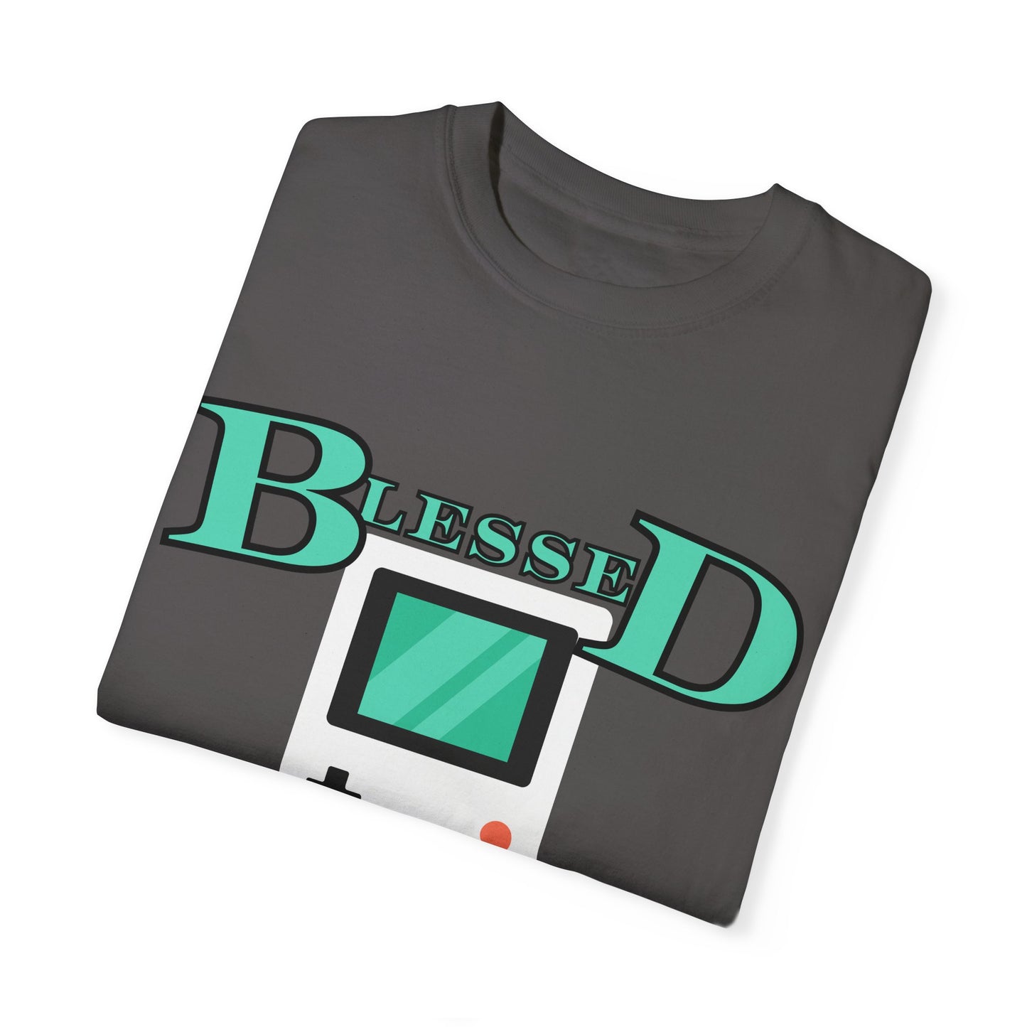 Blessed New Level Gameboy T-Shirt | Comfort Colors 1717 – Christian Graphic Tee