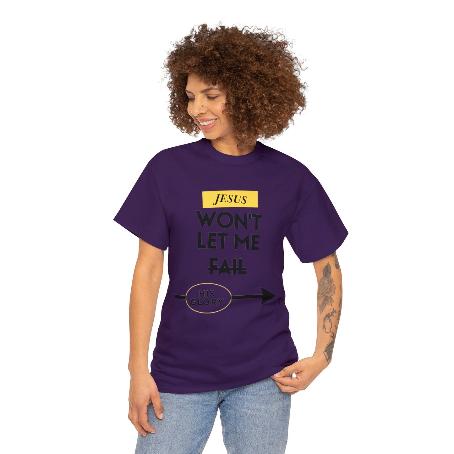 Jesus Won't Let Me Fail Short-Sleeve T-Shirt