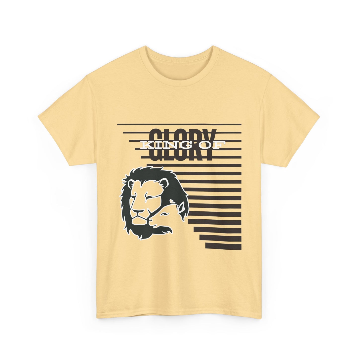 Lion & Lamb, Love & Life Unisex Heavy Cotton Tee
