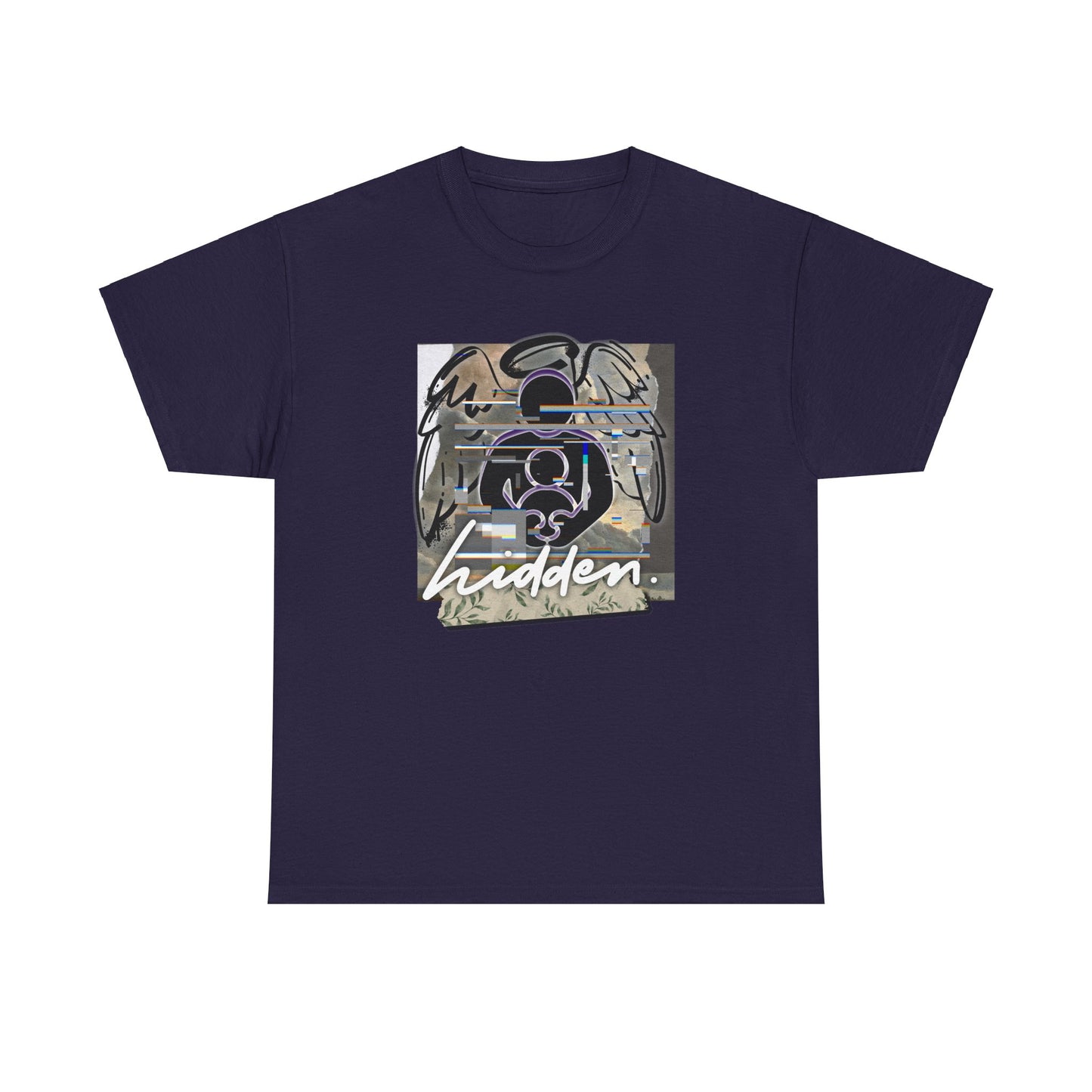 Hidden in Christ” Unisex Heavy Cotton TShirt –Faith-Based Christian Apparel with Unique Design