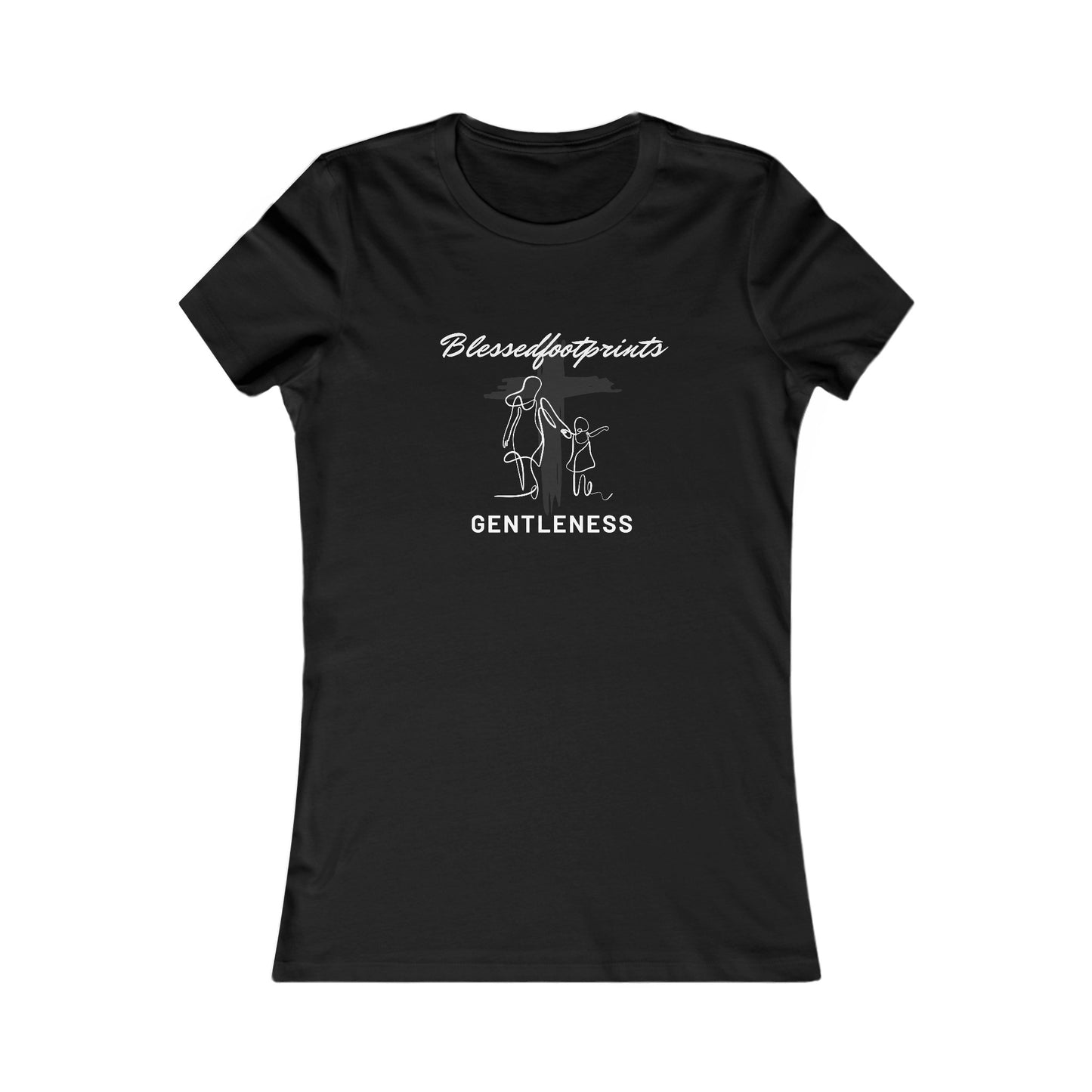 Blessedfootprints Gentleness Women's Favorite Tee
