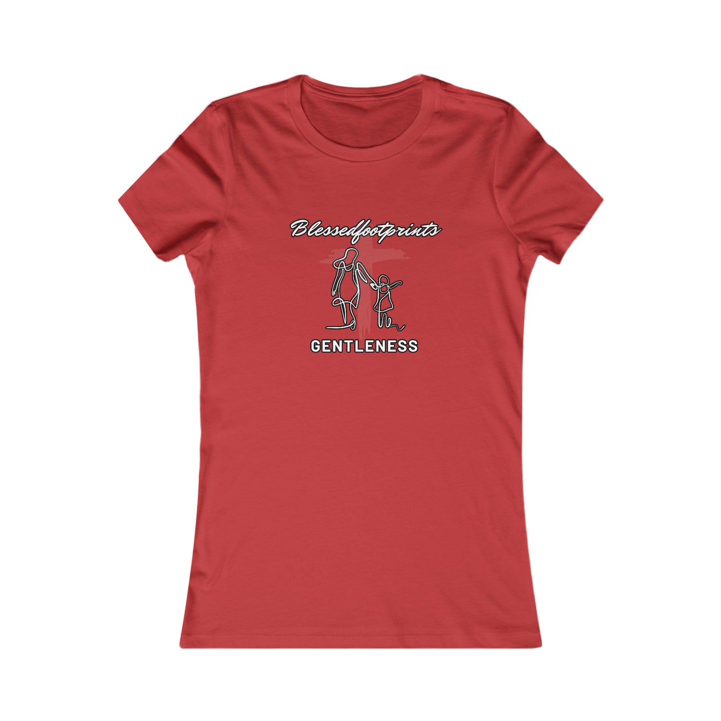 Blessedfootprints Gentleness Women's Favorite Tee