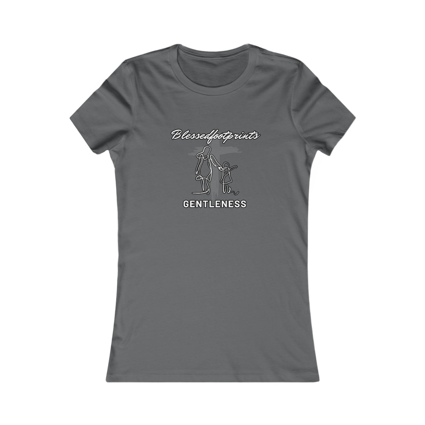 Blessedfootprints Gentleness Women's Favorite Tee