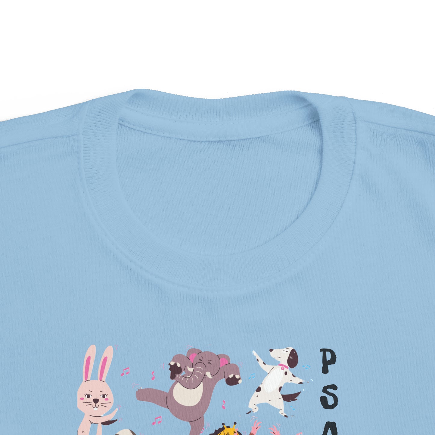 Party Animals Psalms 150~6 Toddler's Fine Jersey Tee