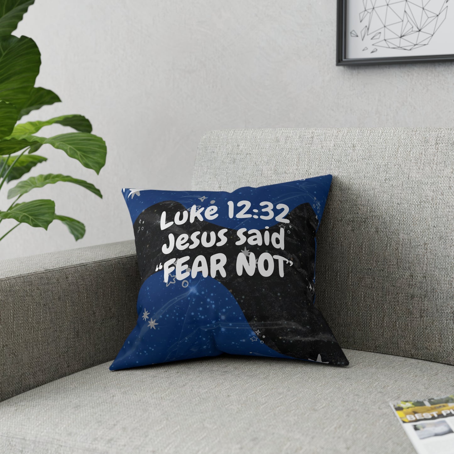 Luke 12:32 Broadcloth Pillow