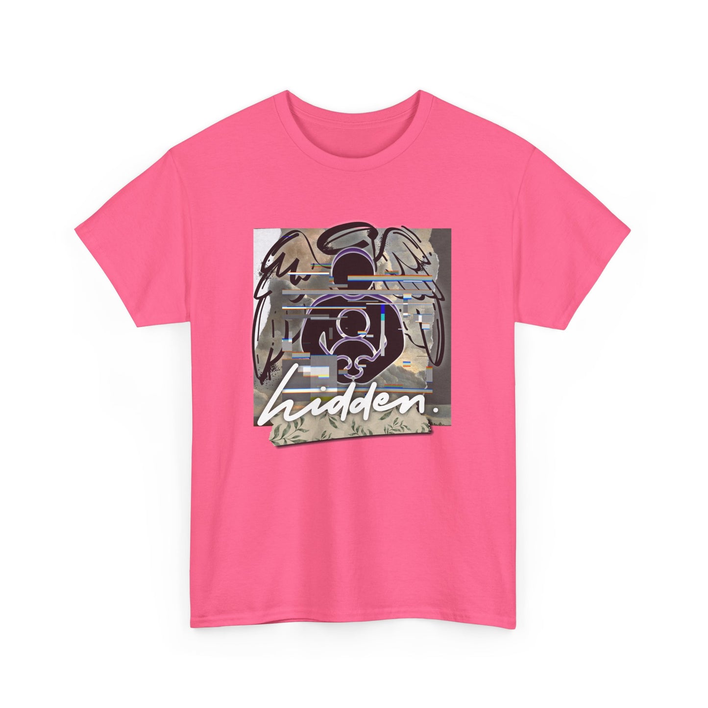 Hidden in Christ” Unisex Heavy Cotton TShirt –Faith-Based Christian Apparel with Unique Design