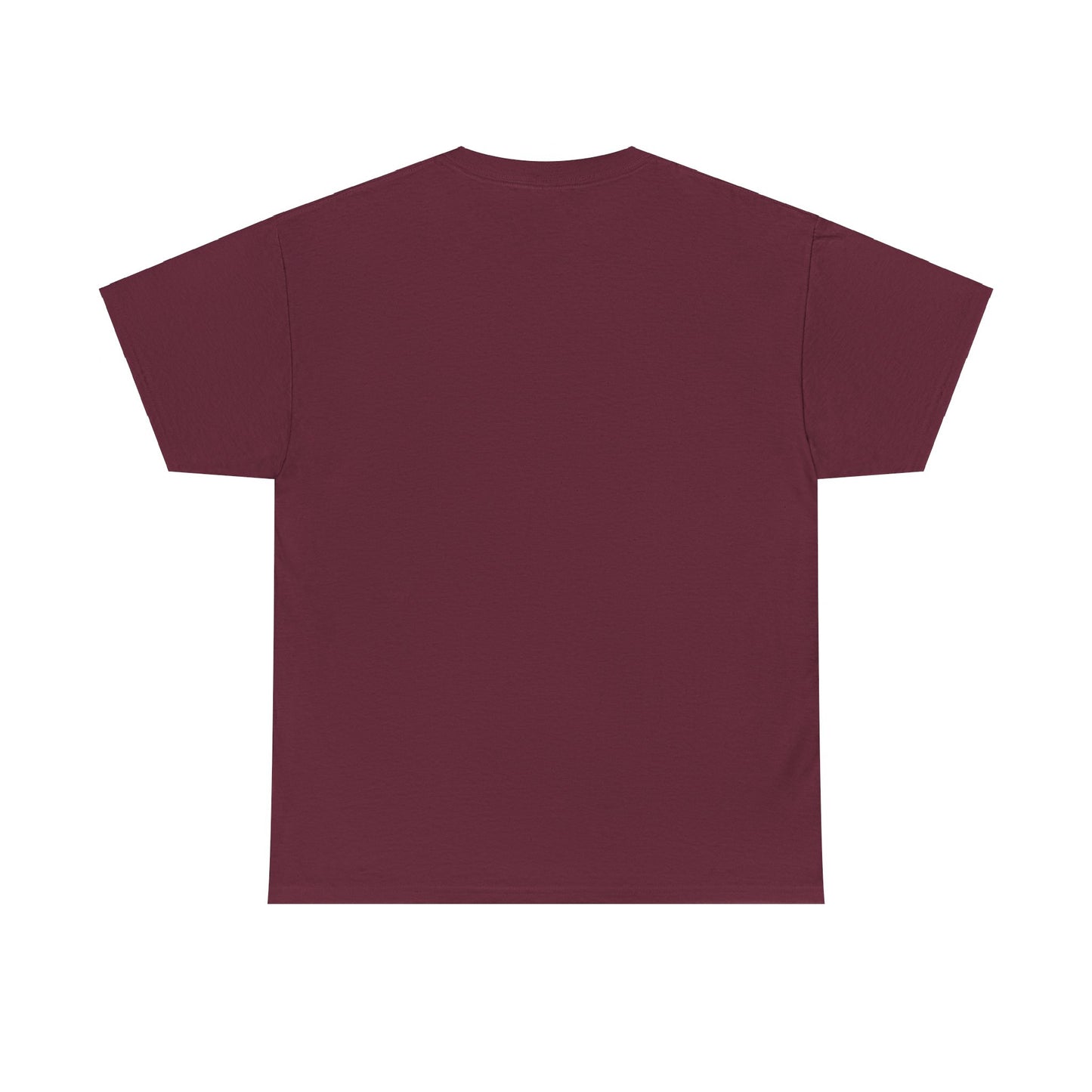 Heavy Cotton Tee with Powerful Ink Hand Print and Splattered Ink - "Hand in Love"