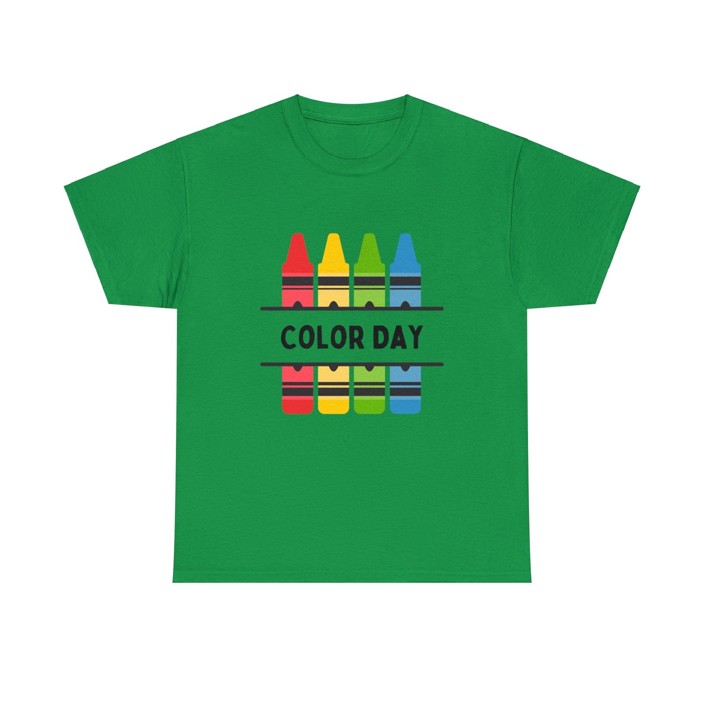 Color Day Unisex Heavy Cotton Tee Inspire Learning and Fun for Teachers and Children