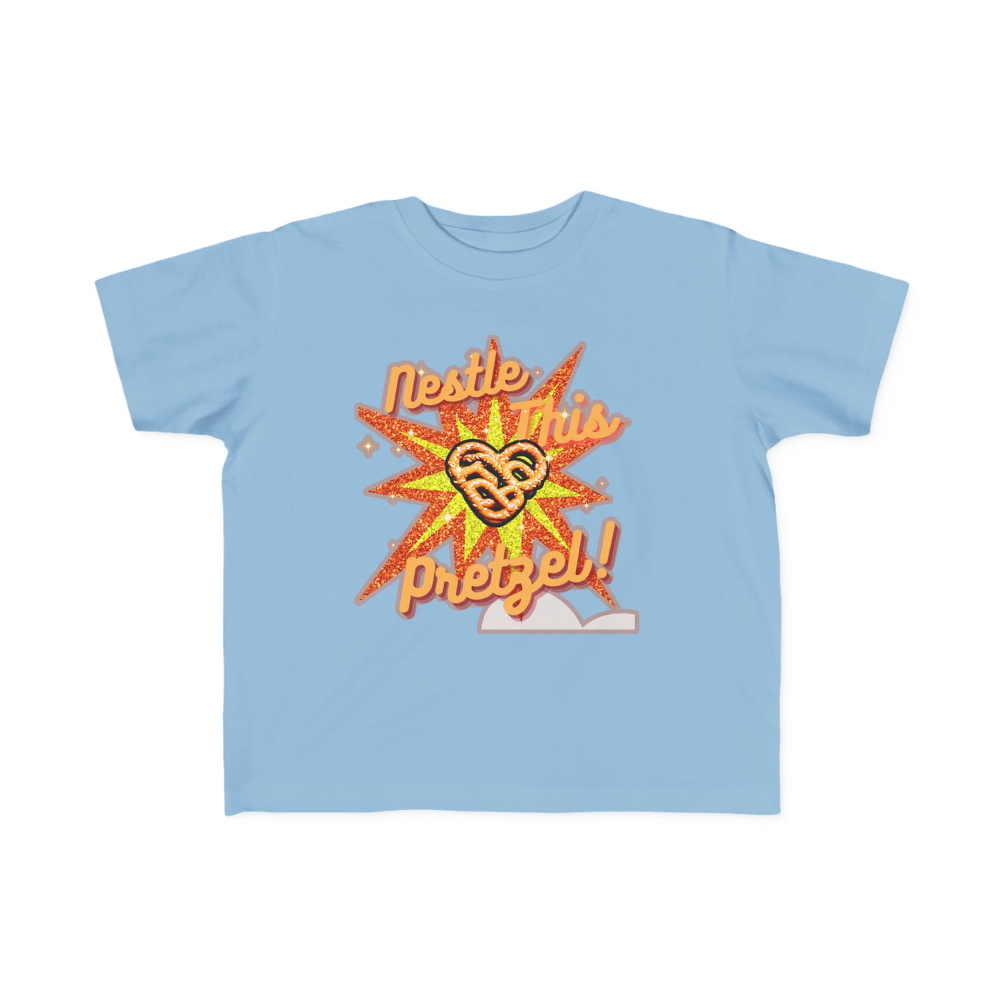 Toddler Salty Cravings Pretzel Tee Comfort Favorite Knot those Tiny Arms