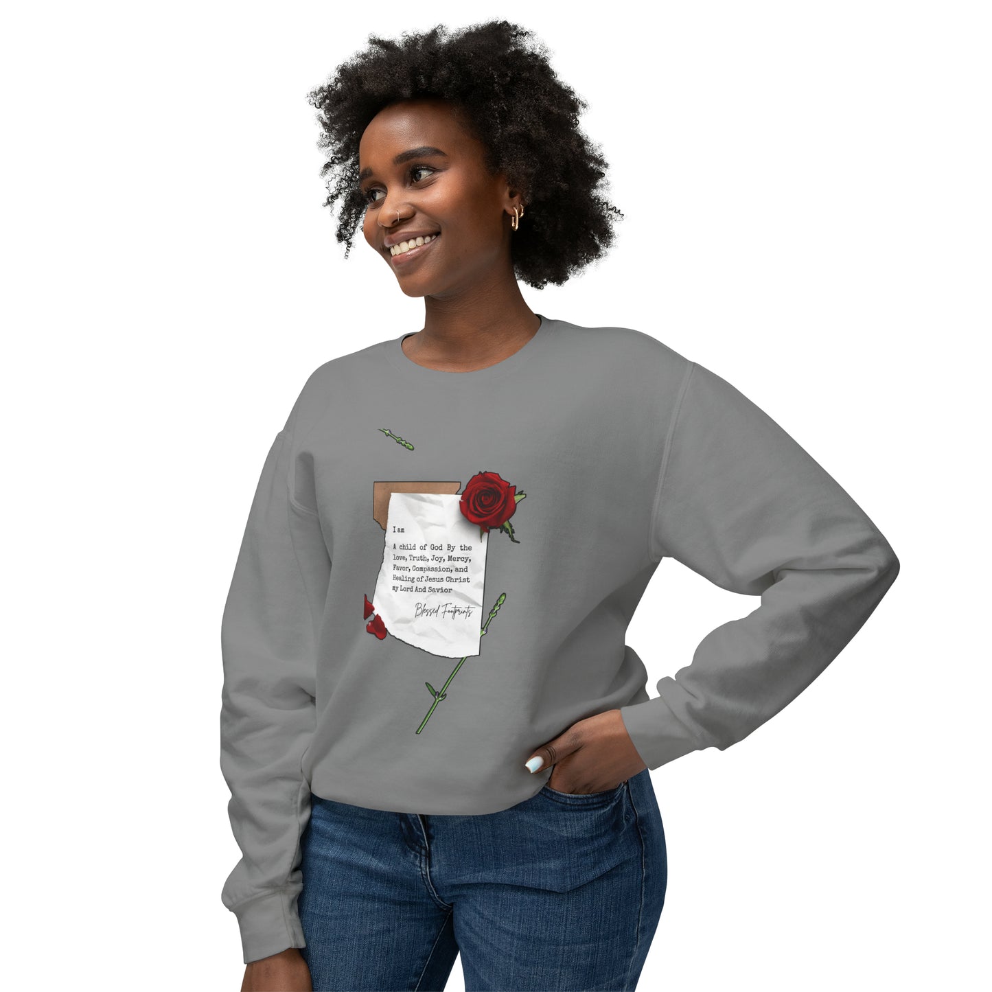 BlessedFootprints Unisex Sweater