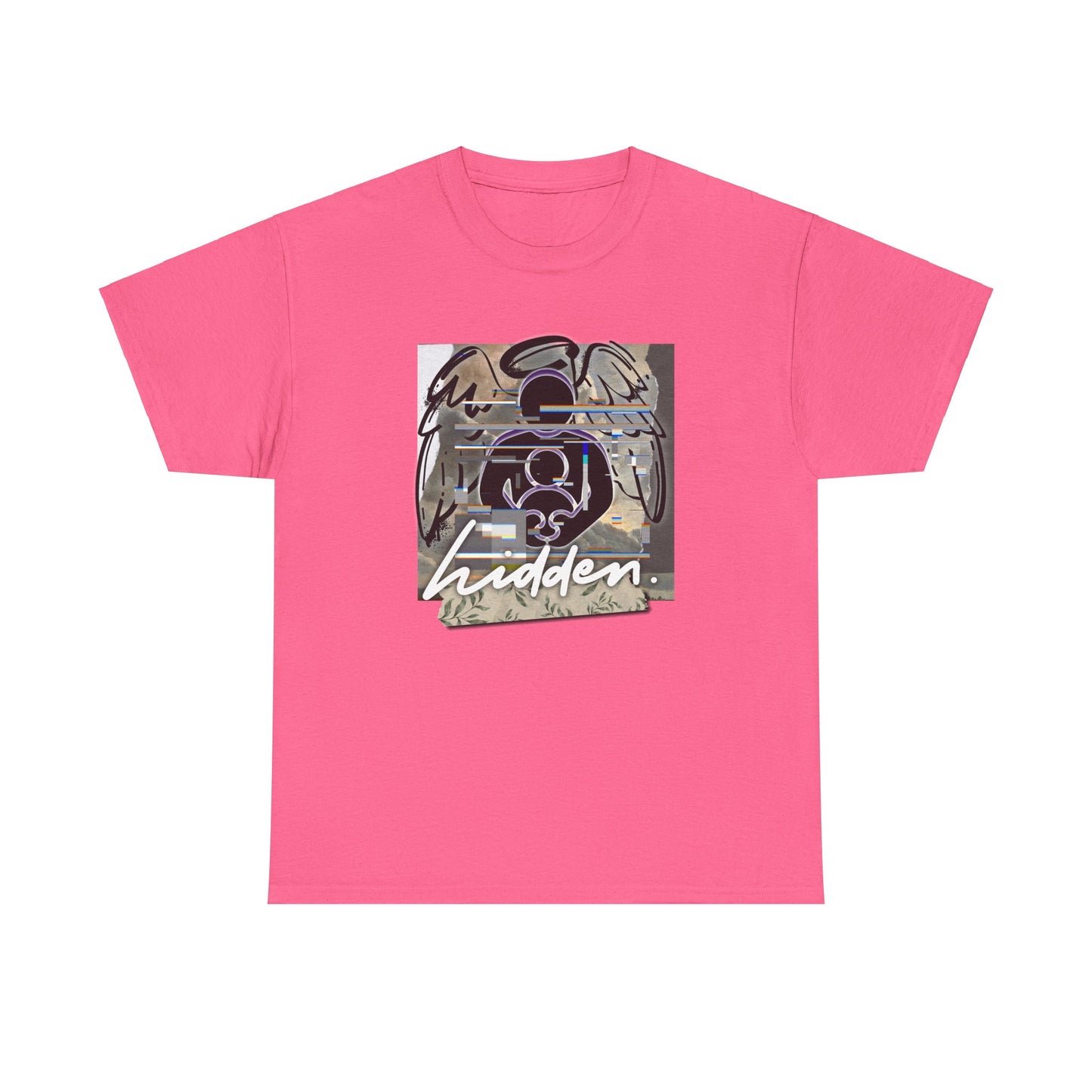 Hidden in Christ” Unisex Heavy Cotton TShirt –Faith-Based Christian Apparel with Unique Design