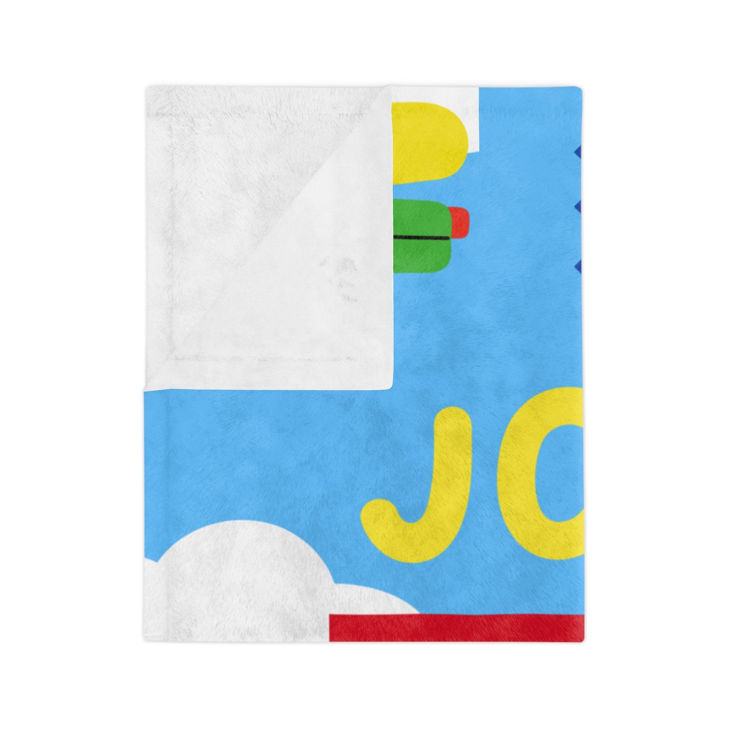 Joy Story Velveteen Minky Blanket