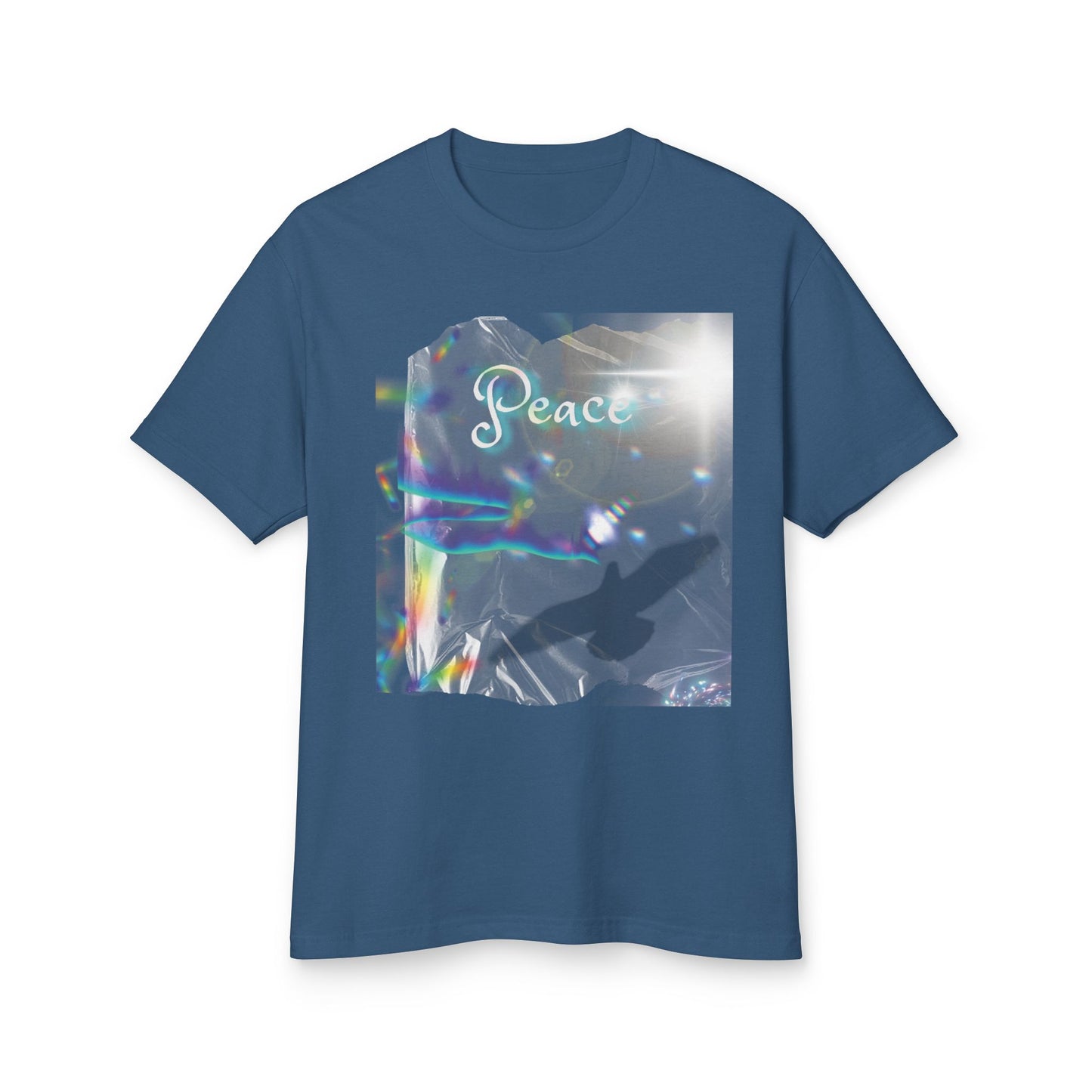 Graphic Tee with Peace Enhanced Design