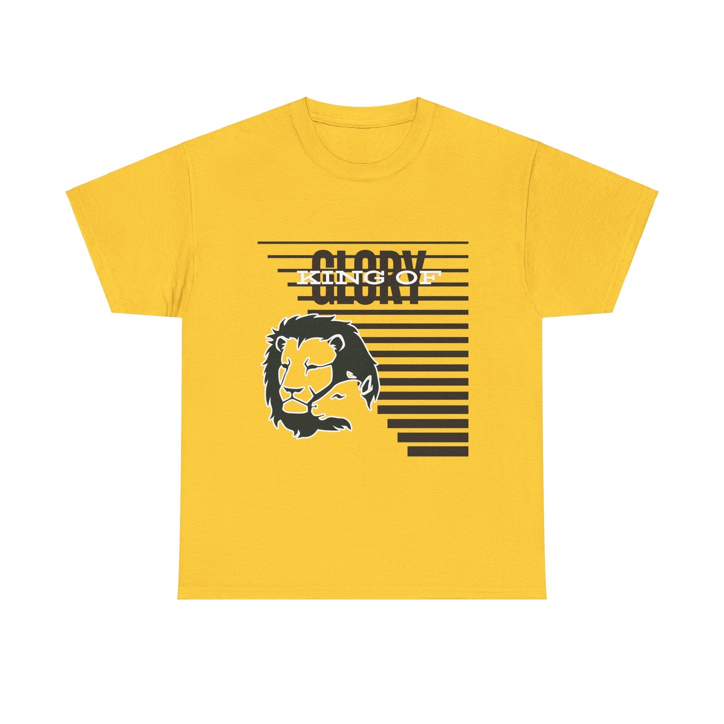 Lion & Lamb, Love & Life Unisex Heavy Cotton Tee