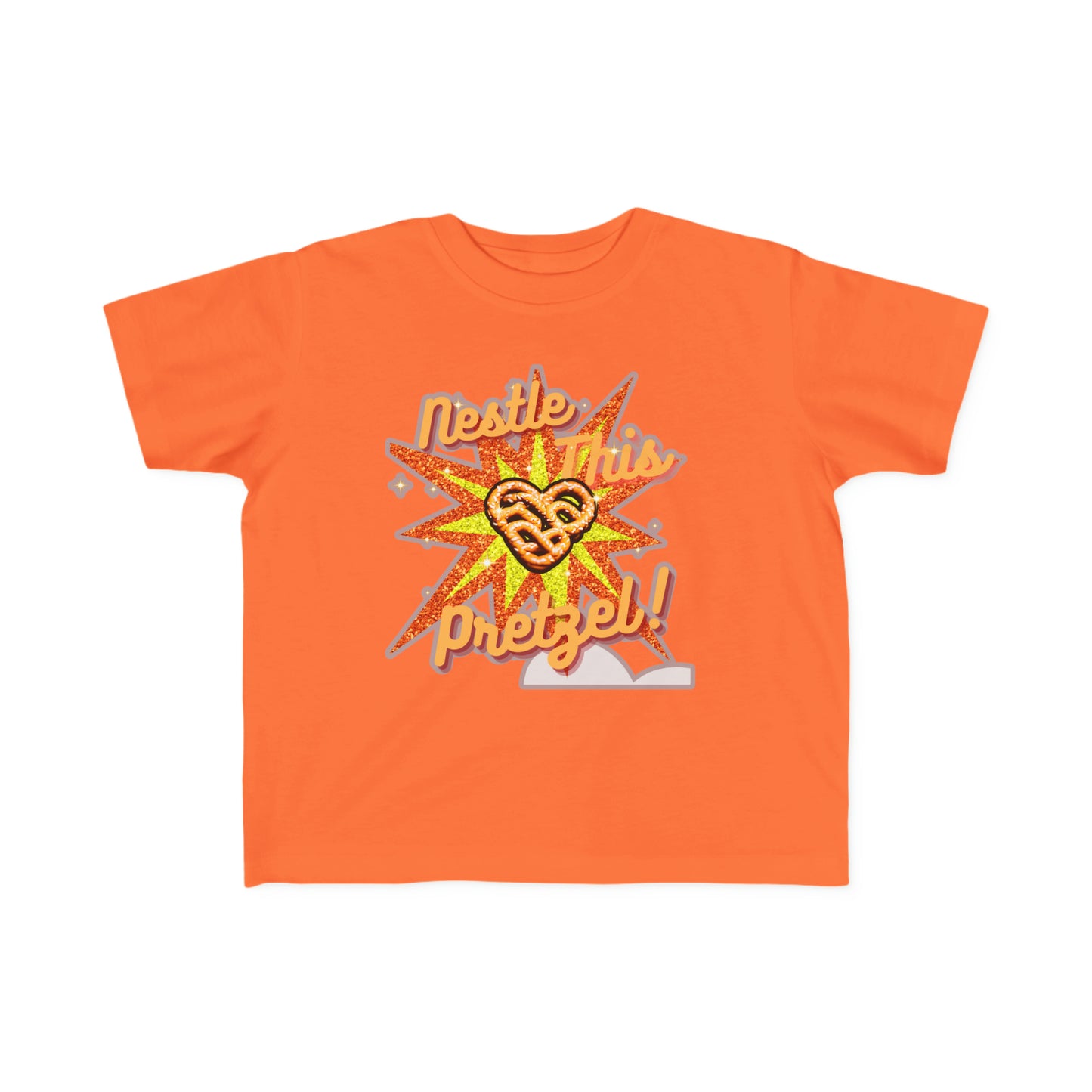 Toddler Salty Cravings Pretzel Tee Comfort Favorite Knot those Tiny Arms