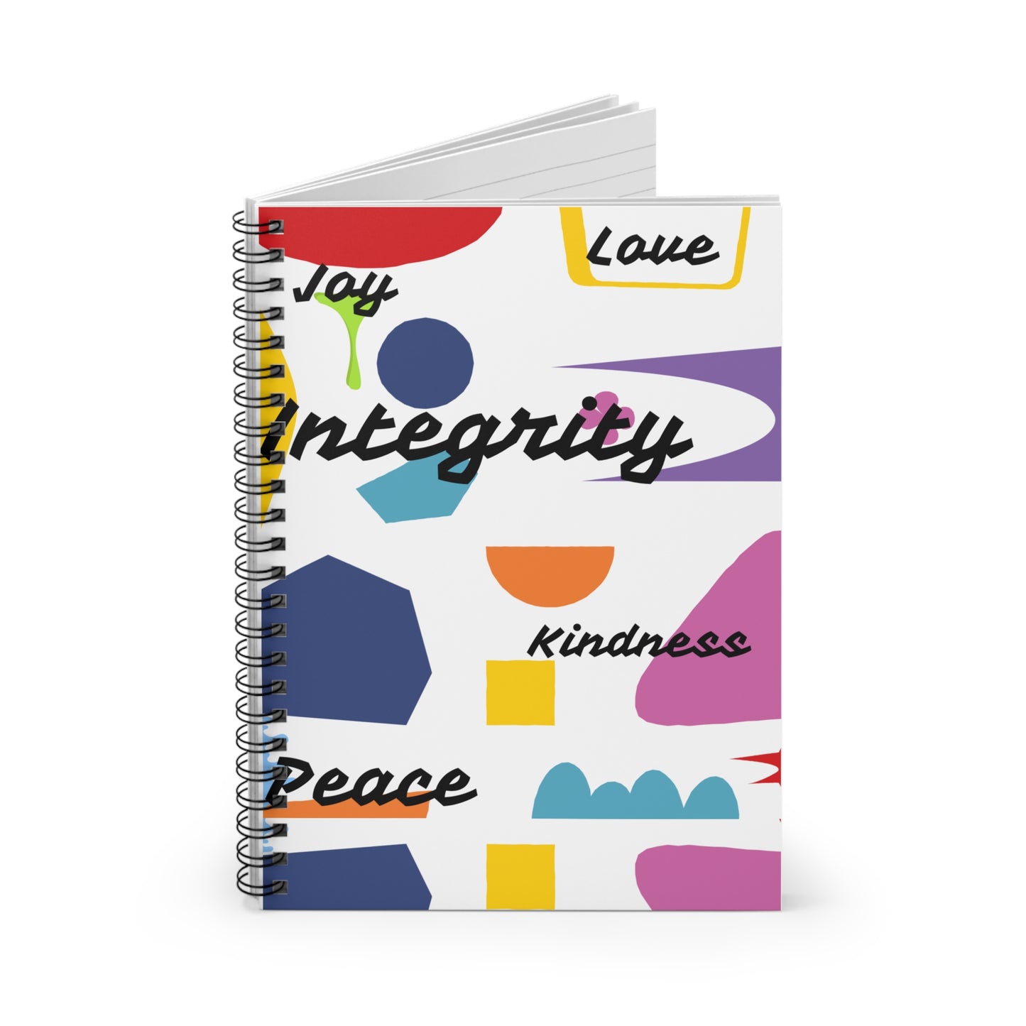 Personalized Integrity Spiral Notebook - Ruled Line