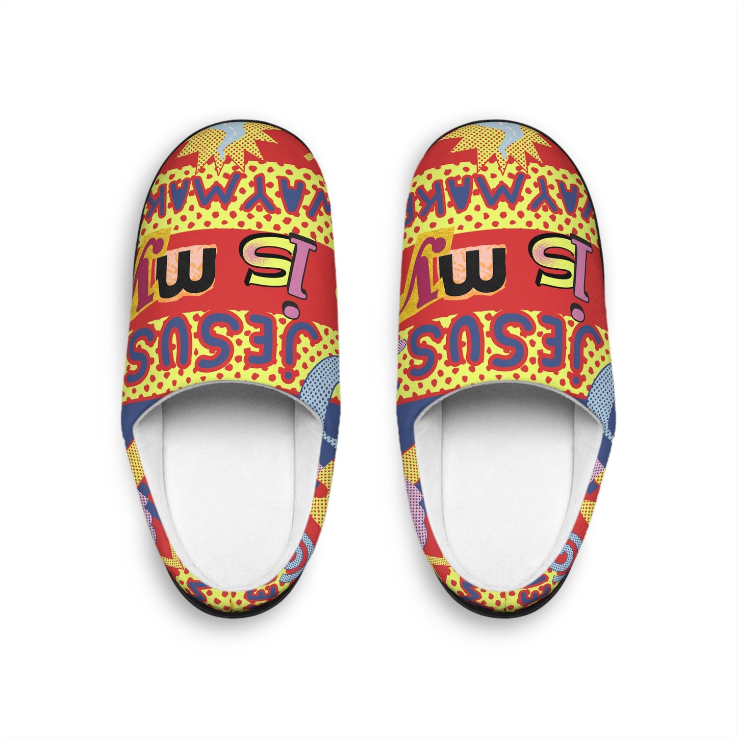 Jesus is my waymaker Men's Indoor Slippers