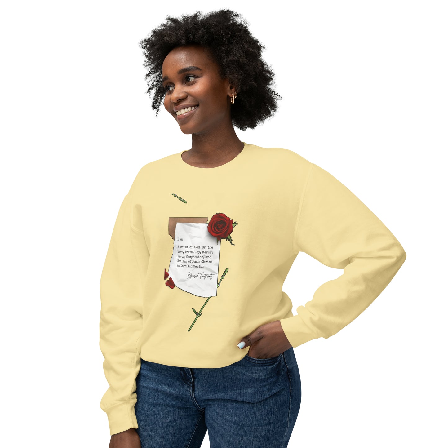 BlessedFootprints Unisex Sweater