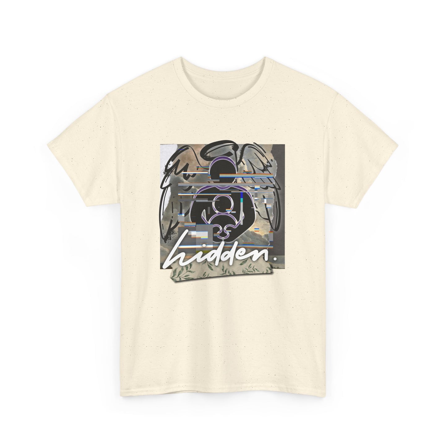 Hidden in Christ” Unisex Heavy Cotton TShirt –Faith-Based Christian Apparel with Unique Design