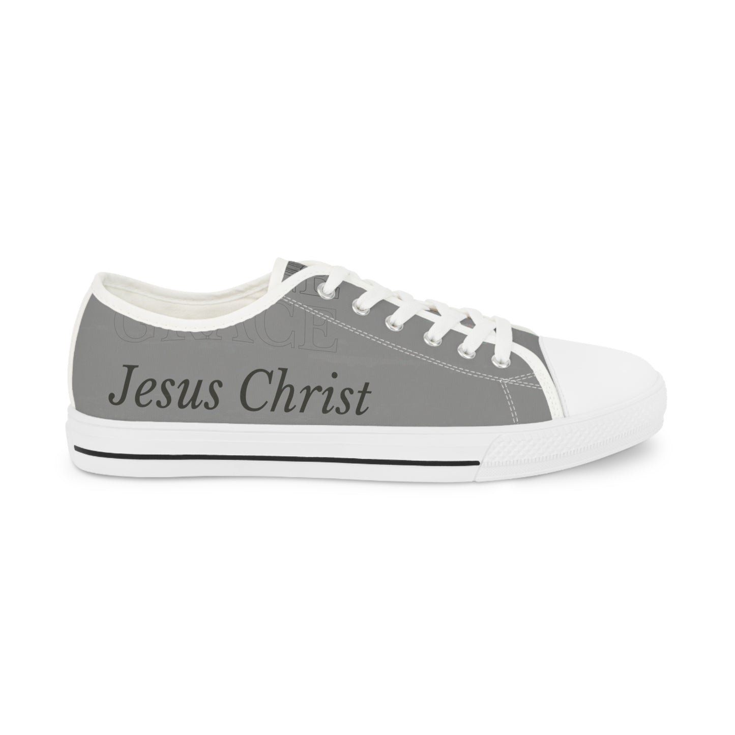 Grace Jesus Christ Men's Low Top Sneakers