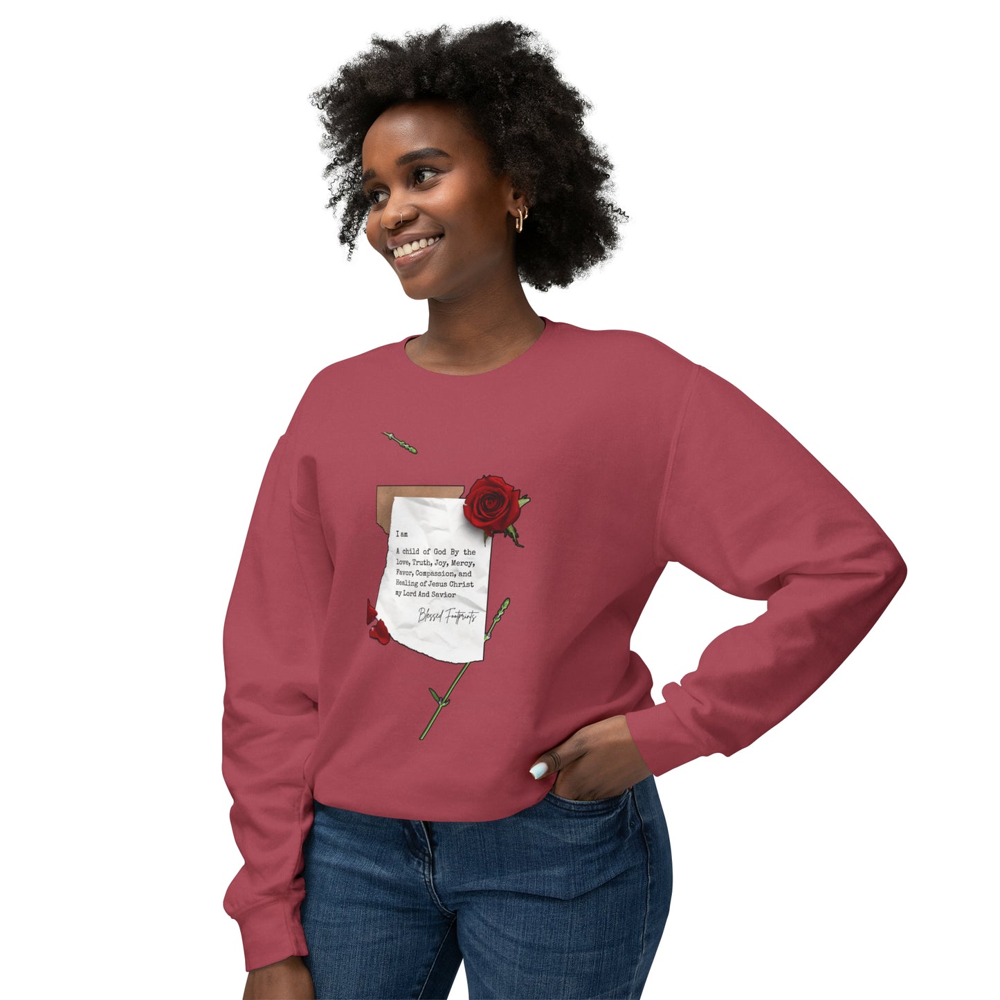 BlessedFootprints Unisex Sweater