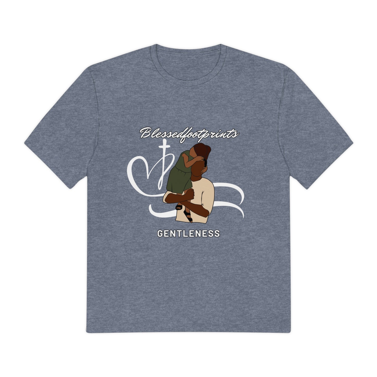 Blessedfootprints Collection Dad Tee Gentleness