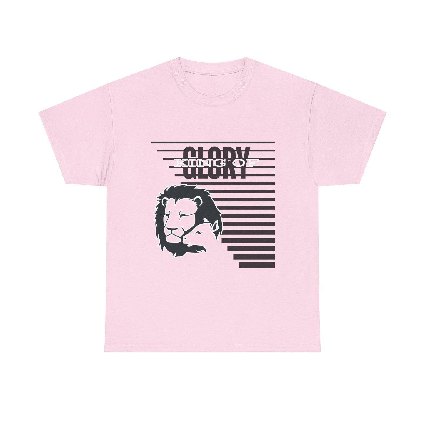 Lion & Lamb, Love & Life Unisex Heavy Cotton Tee
