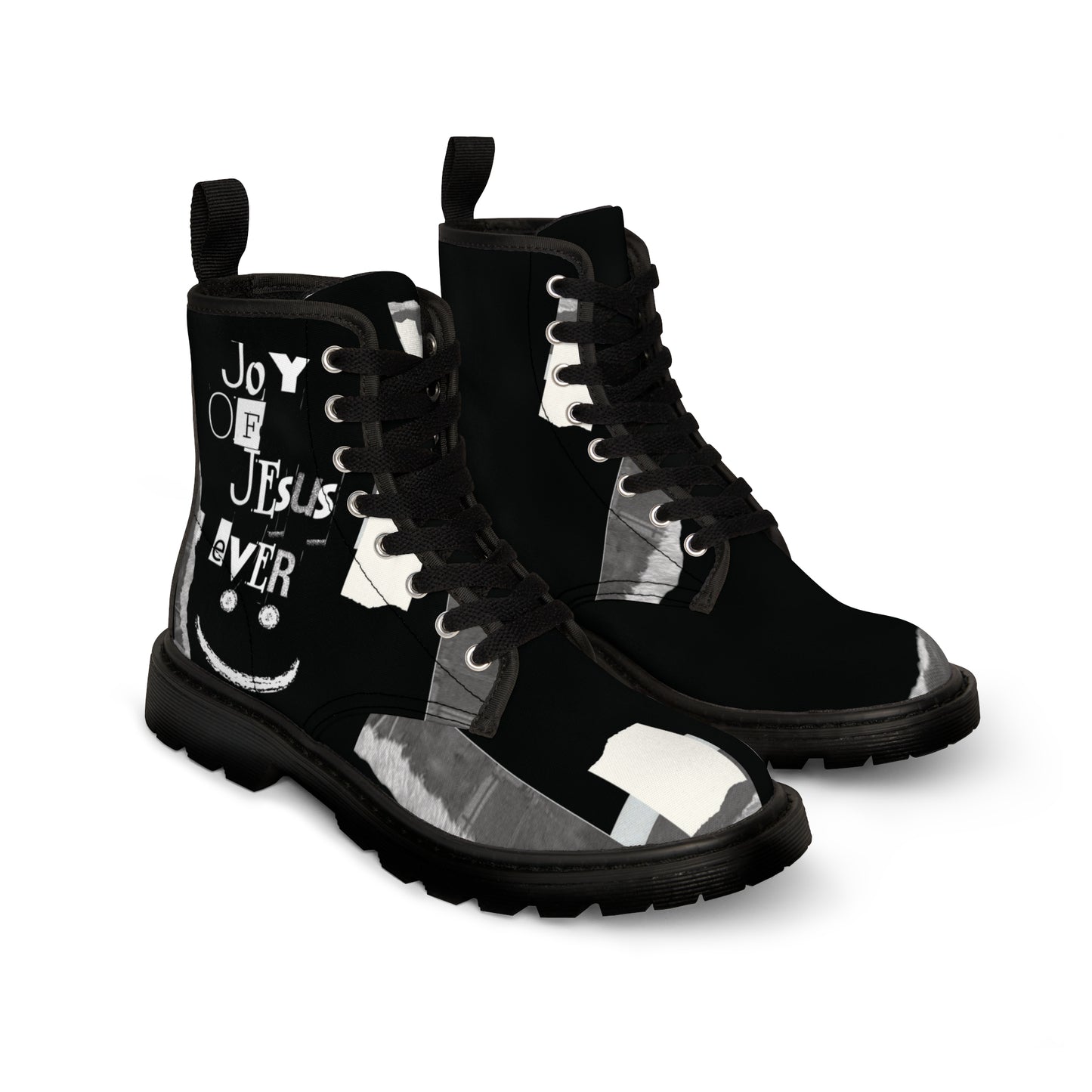 Joy of Jesus 4ever Men's Canvas Boots