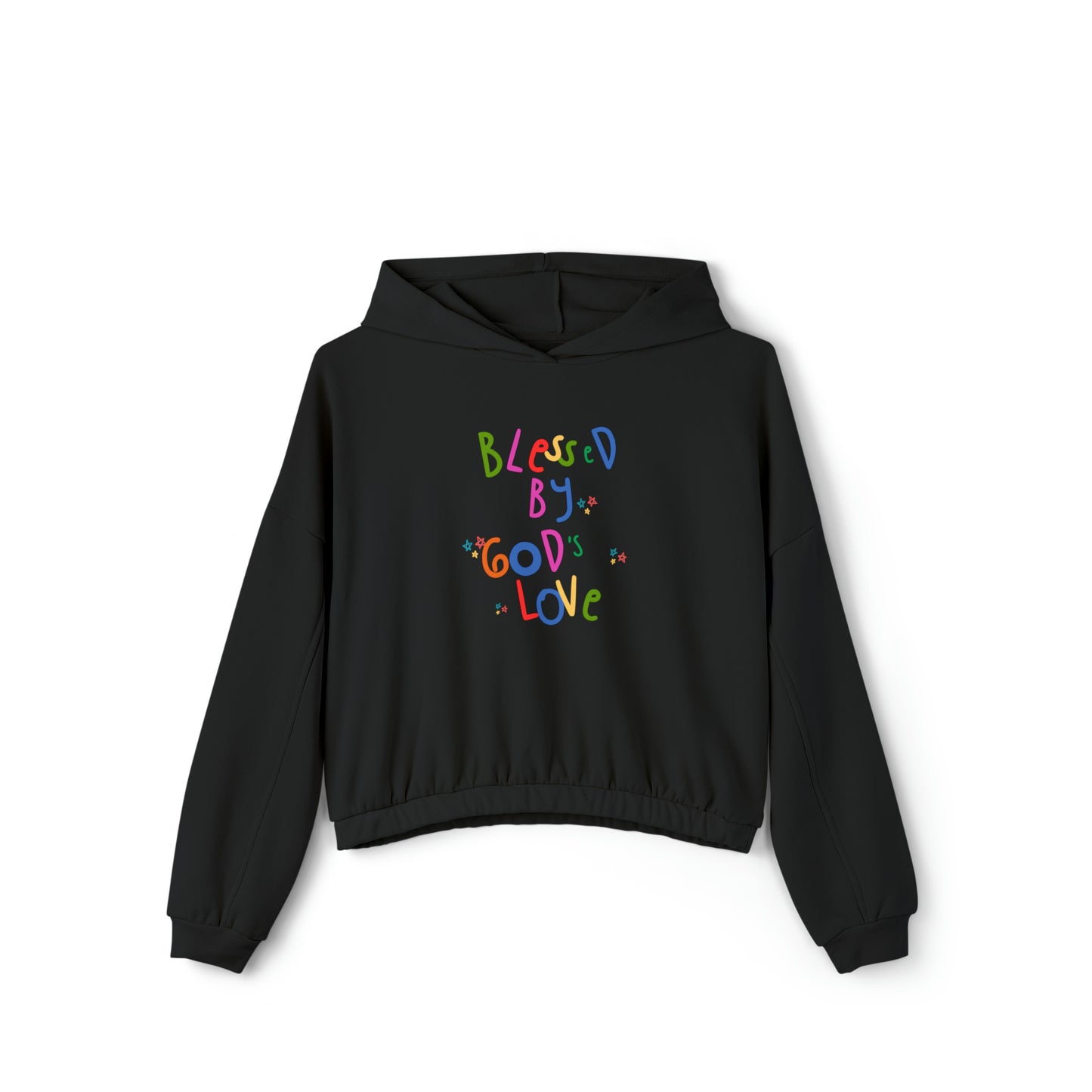 God's Love Women's Cinched Bottom Hoodie