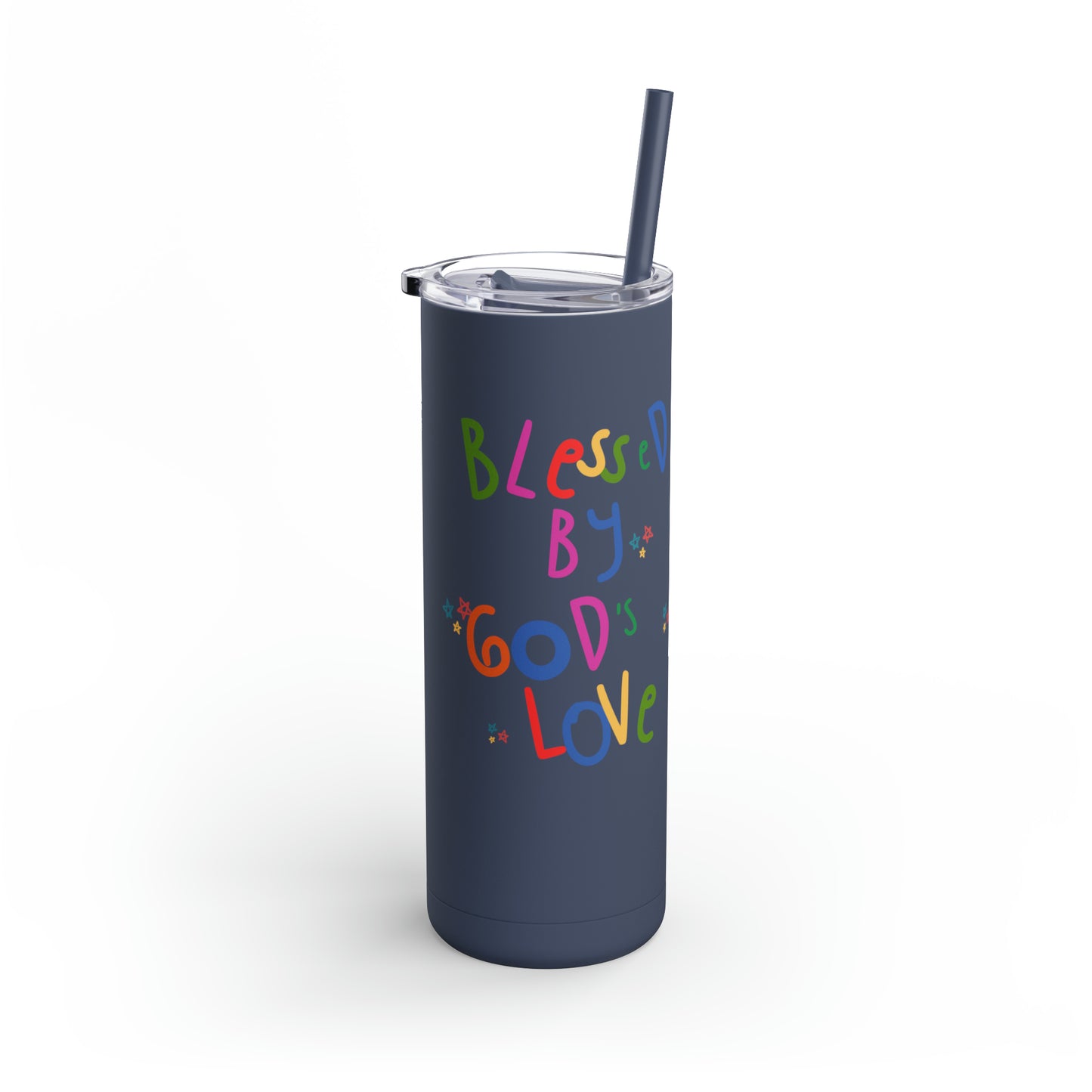 God's Love Maars Maker Skinny Matte Tumbler, 20oz