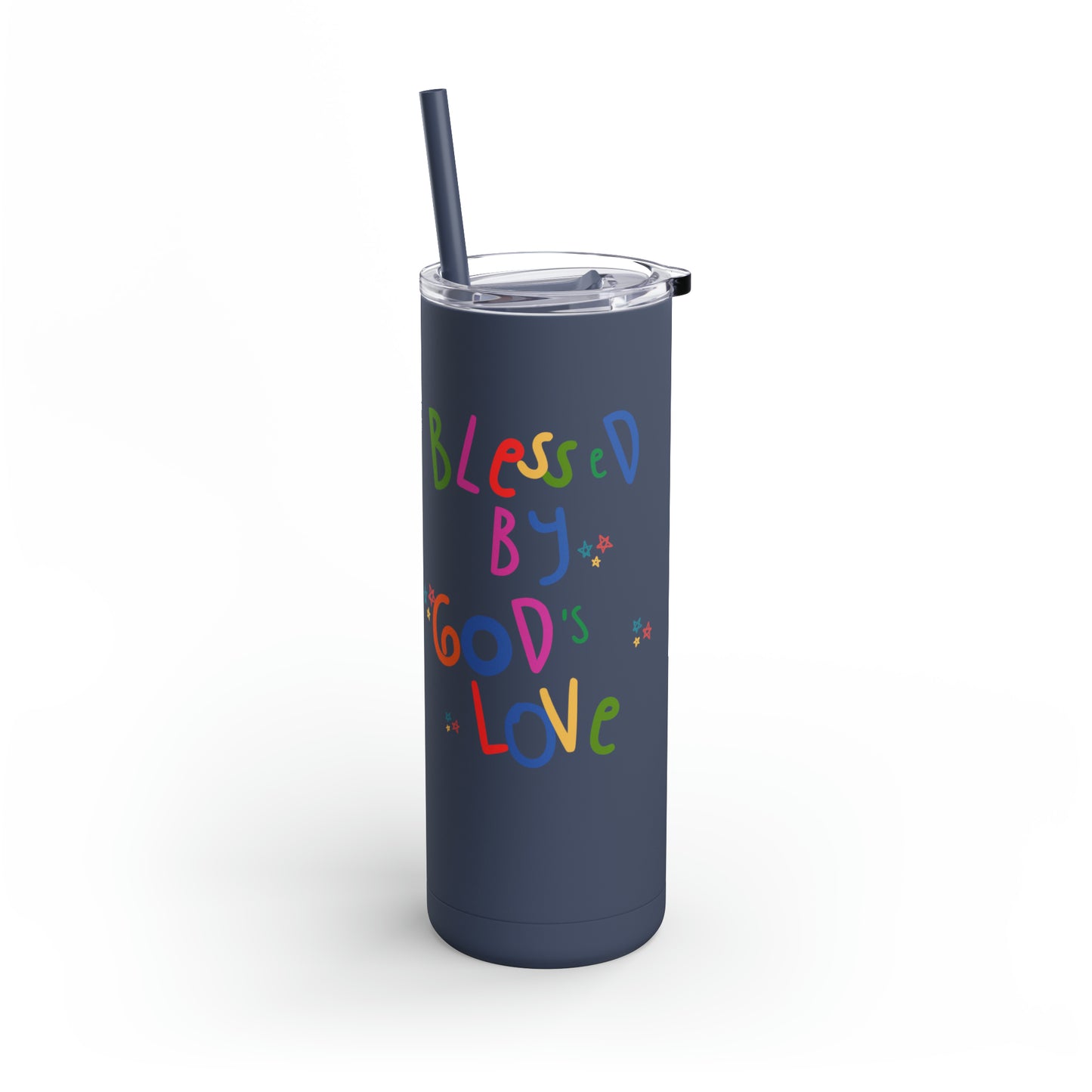 God's Love Maars Maker Skinny Matte Tumbler, 20oz