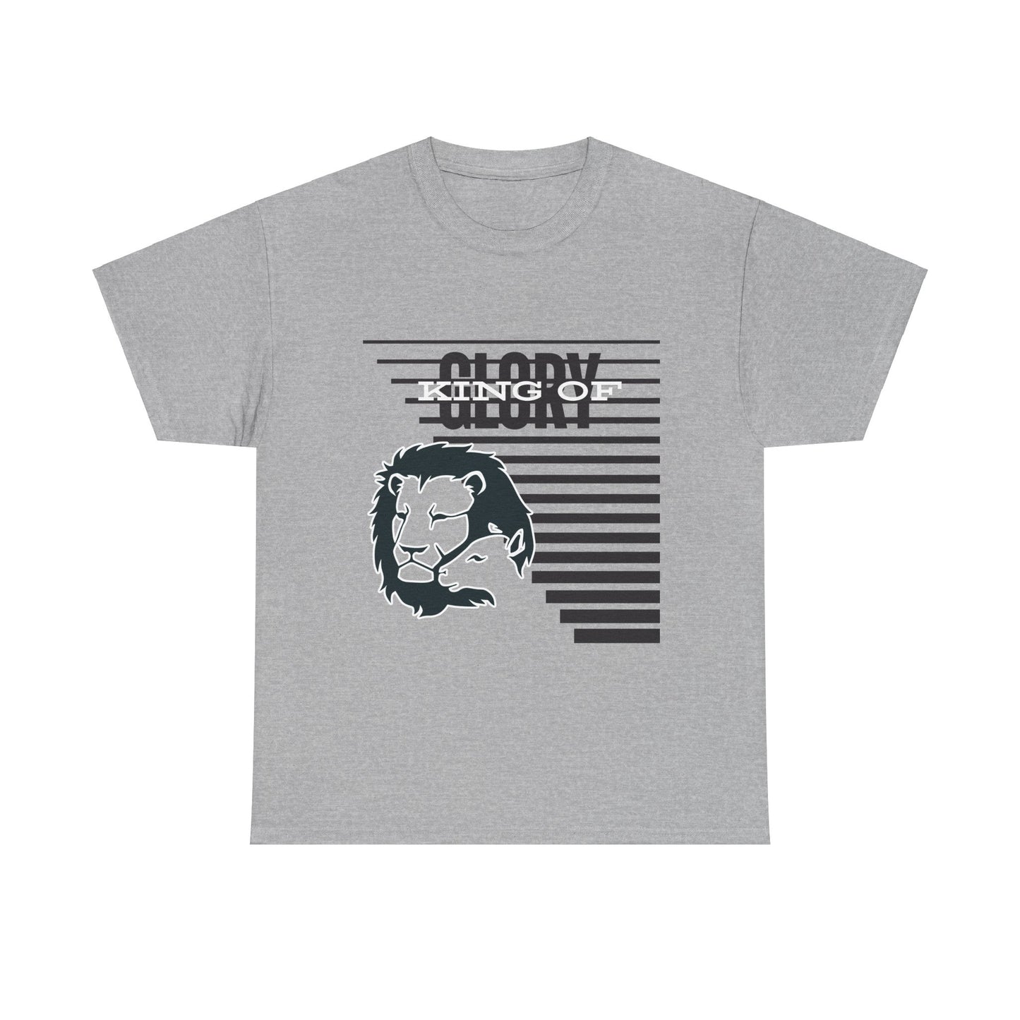 Lion & Lamb, Love & Life Unisex Heavy Cotton Tee