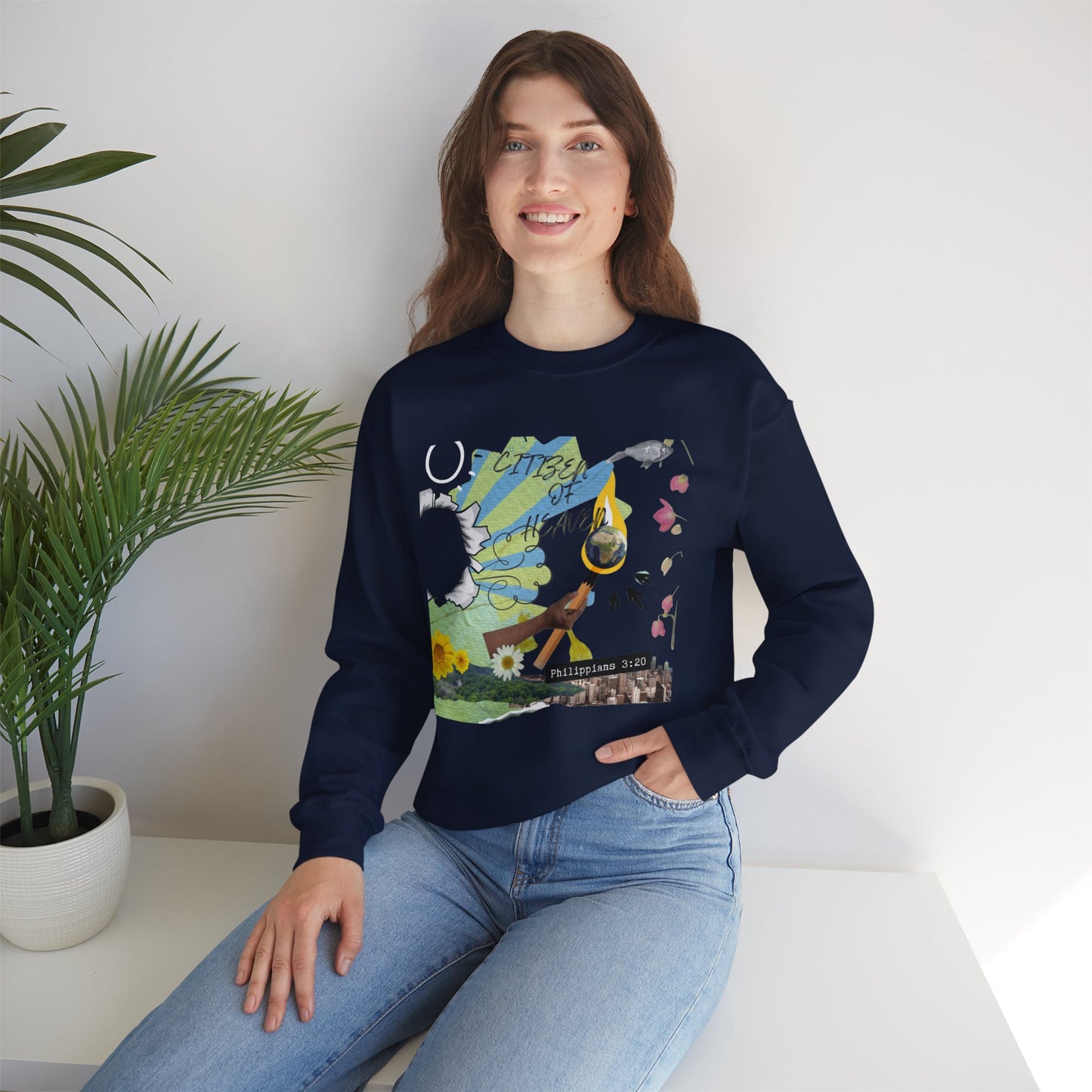 Citizen Of Heaven Unisex Heavy Blend™ Crewneck Sweatshirt